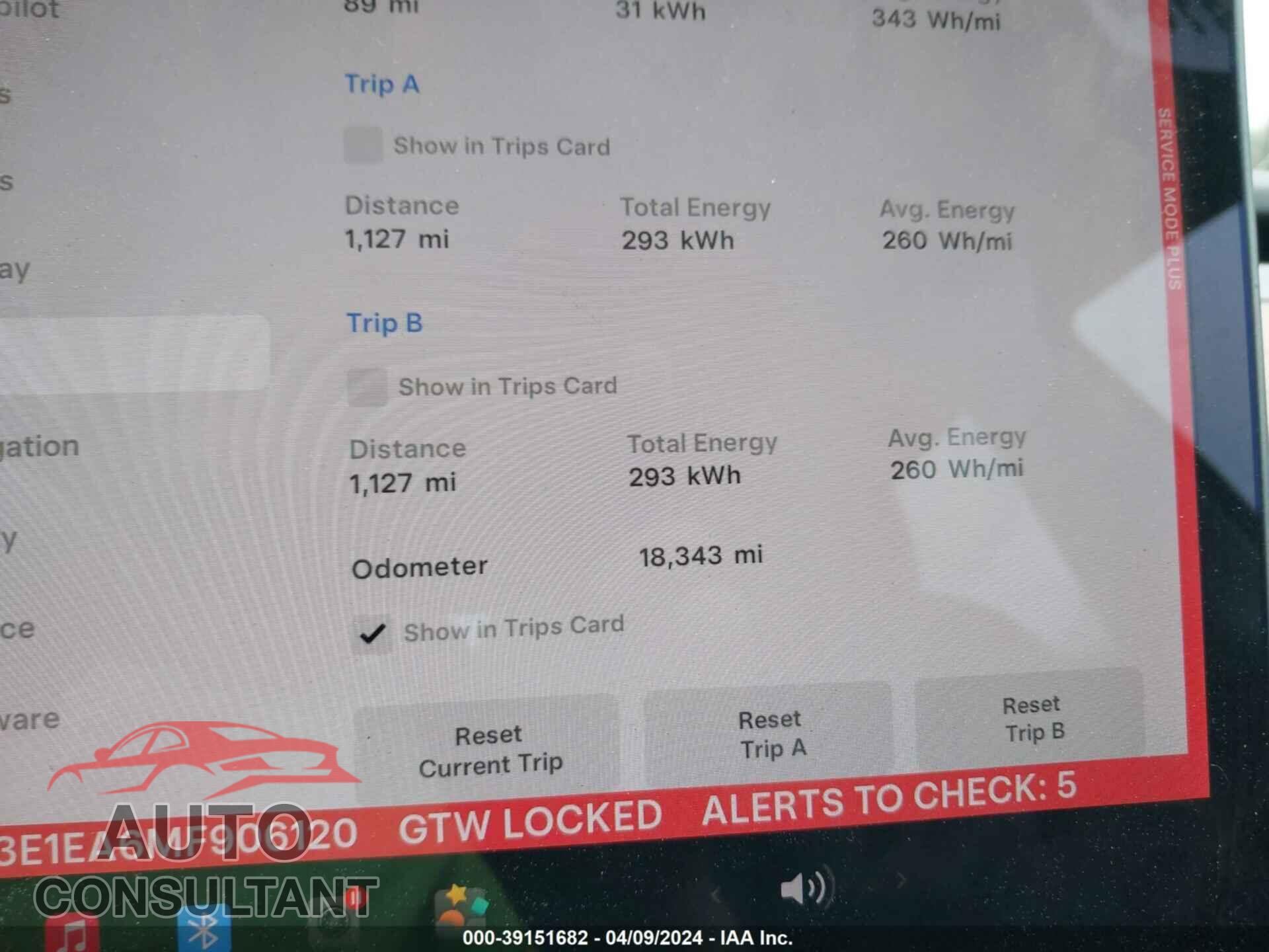 TESLA MODEL 3 2021 - 5YJ3E1EA6MF906120