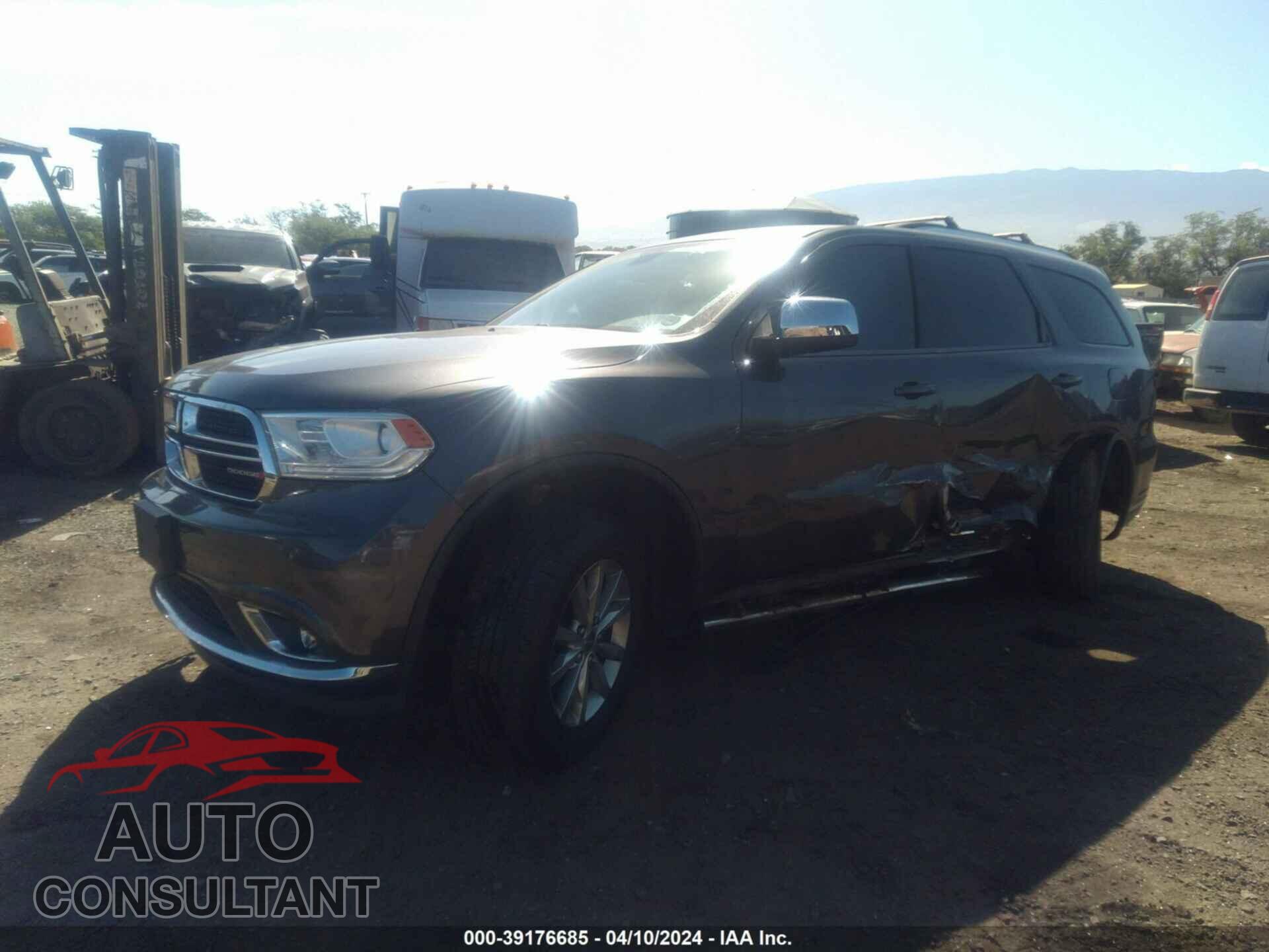 DODGE DURANGO 2017 - 1C4RDJAG0HC623383