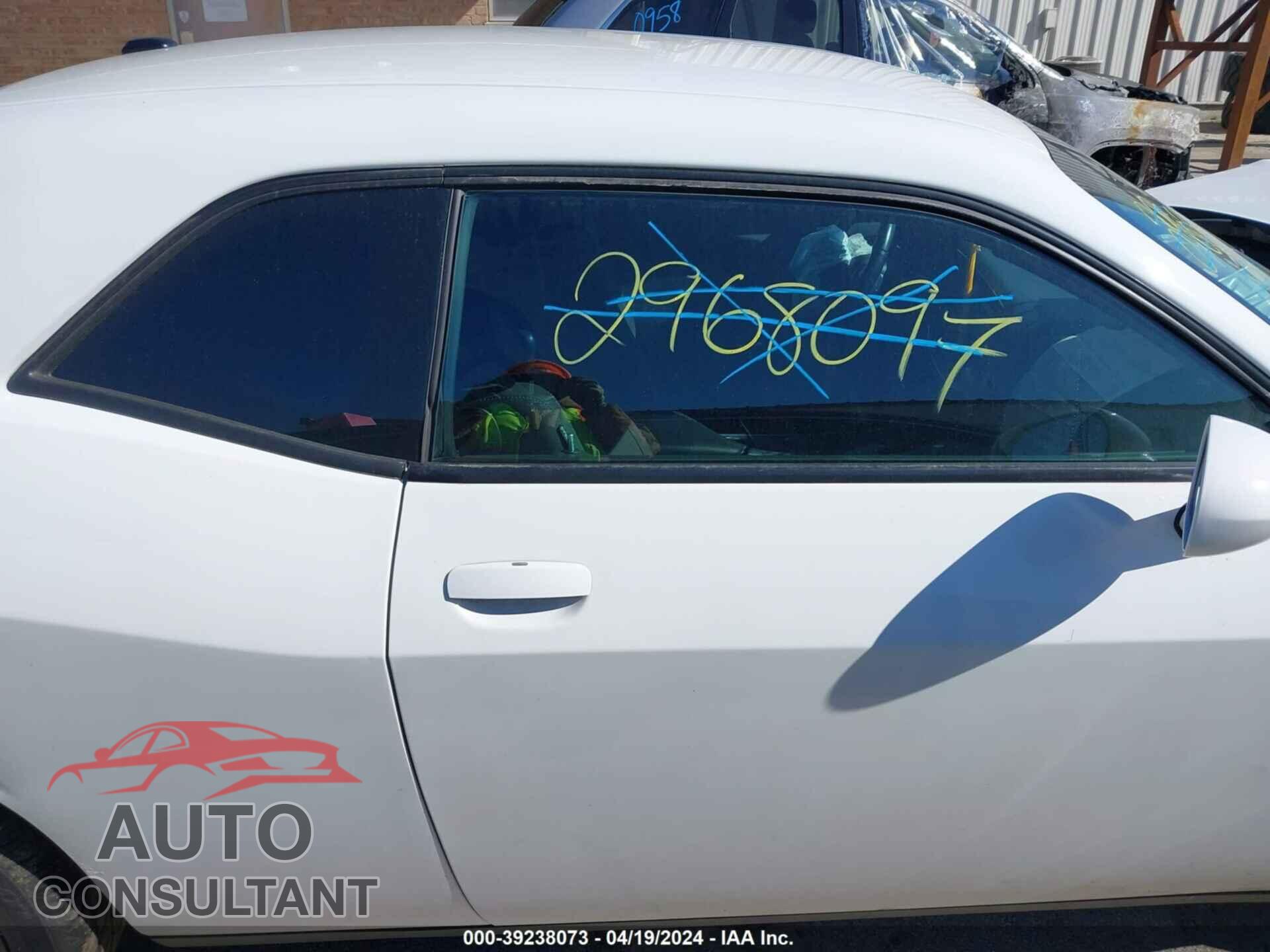 DODGE CHALLENGER 2017 - 2C3CDZAG3HH532307