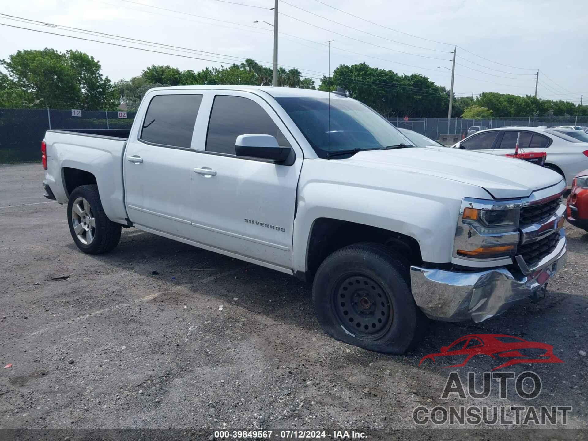 CHEVROLET SILVERADO 1500 2016 - 3GCPCREC5GG241376