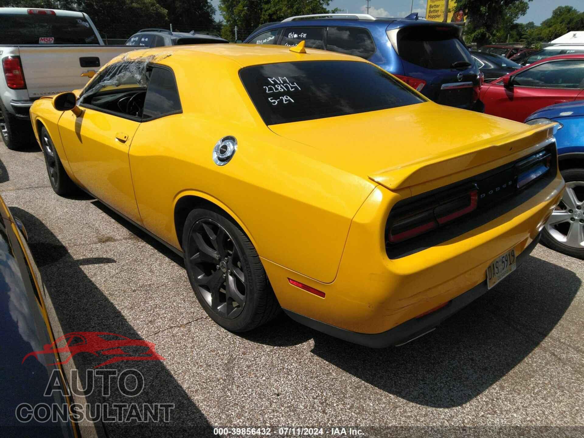 DODGE CHALLENGER 2018 - 2C3CDZAG1JH228124