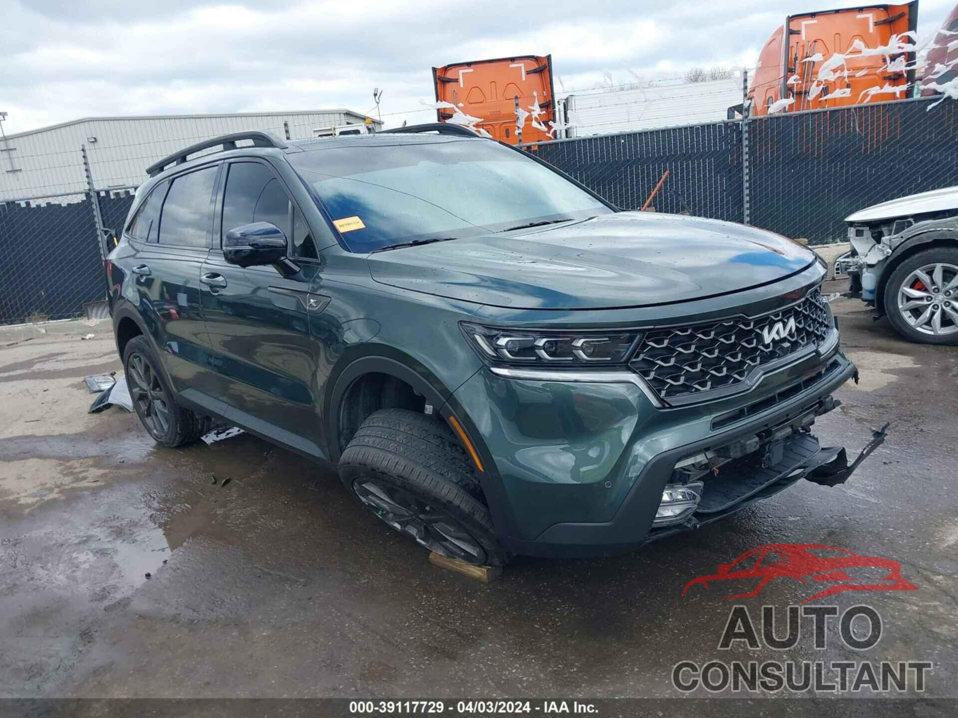 KIA SORENTO 2022 - 5XYRKDLF1NG108508