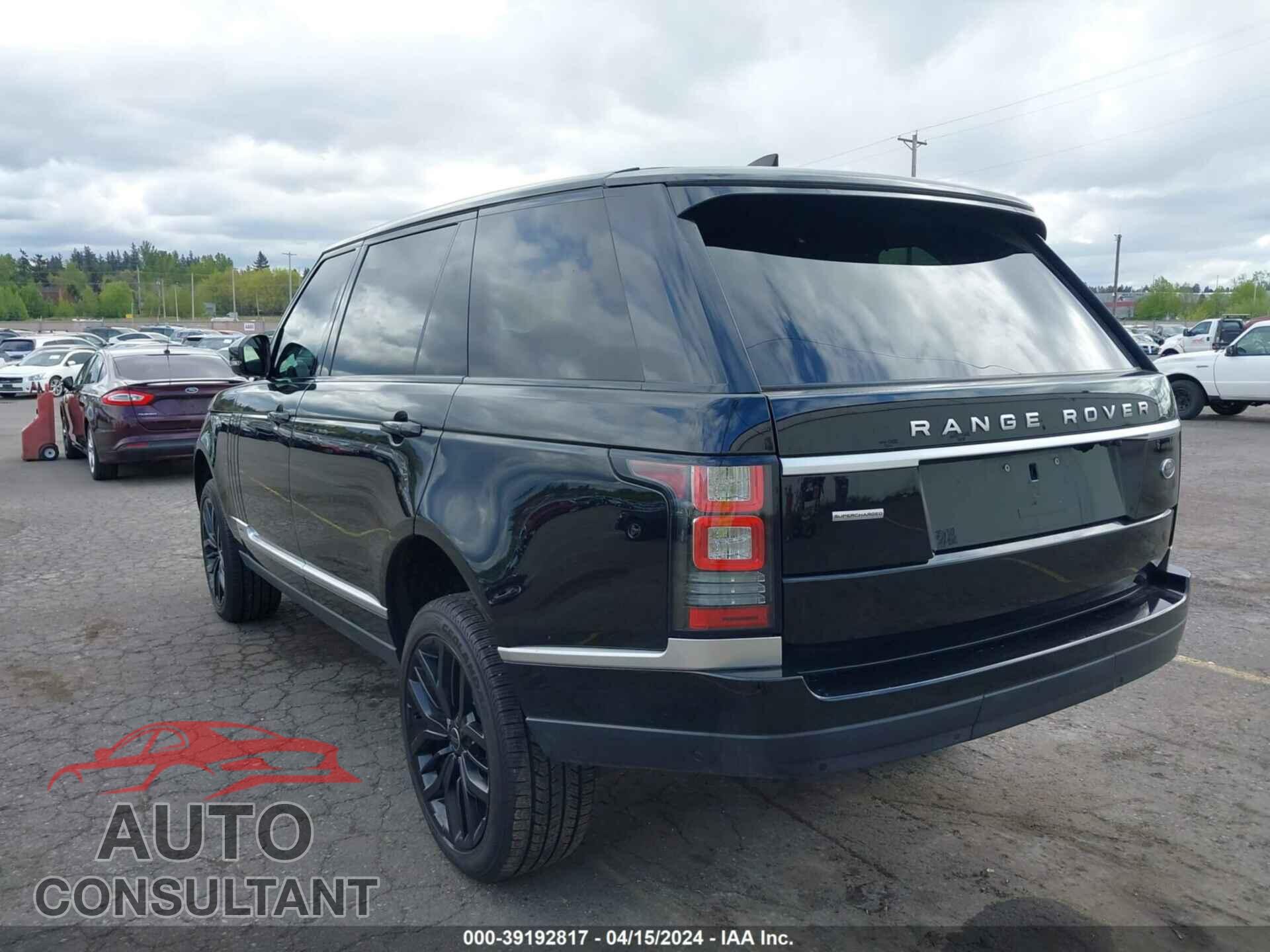 LAND ROVER RANGE ROVER 2017 - SALGS5FEXHA361582
