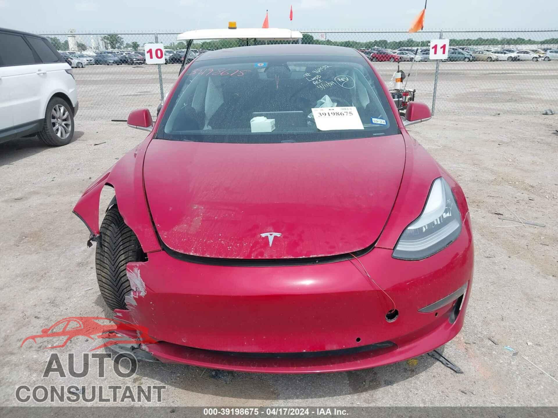 TESLA MODEL 3 2018 - 5YJ3E1EB4JF054497
