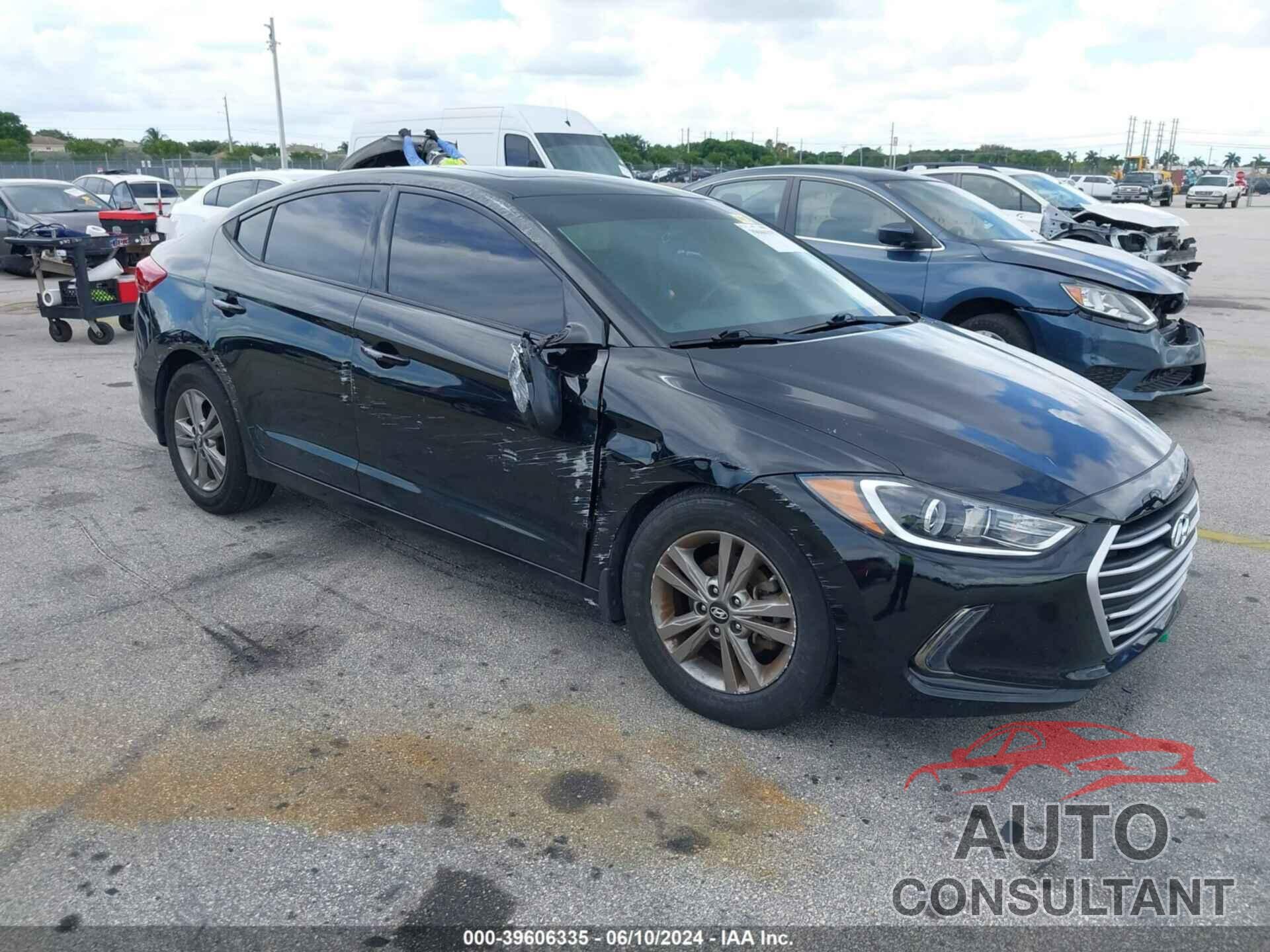 HYUNDAI ELANTRA 2018 - 5NPD84LF7JH279730