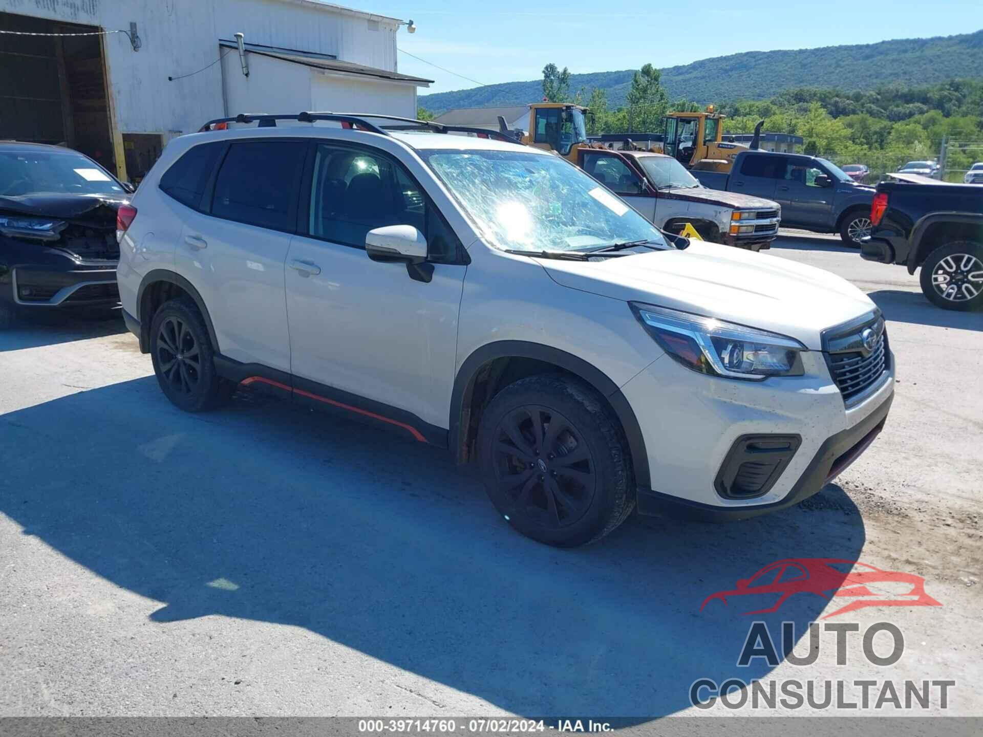 SUBARU FORESTER 2019 - JF2SKAPC1KH563511