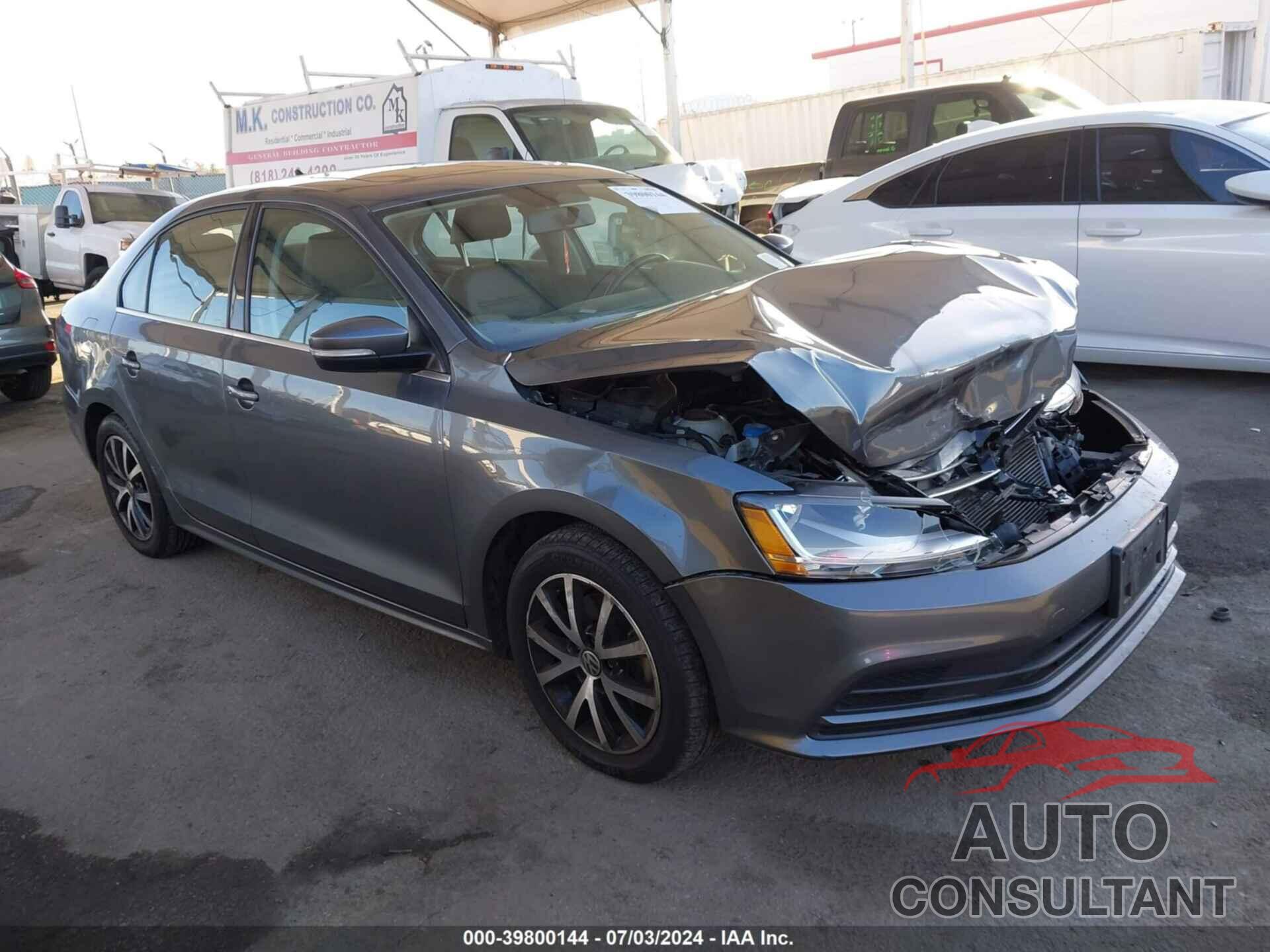 VOLKSWAGEN JETTA 2017 - 3VWDB7AJ6HM225637