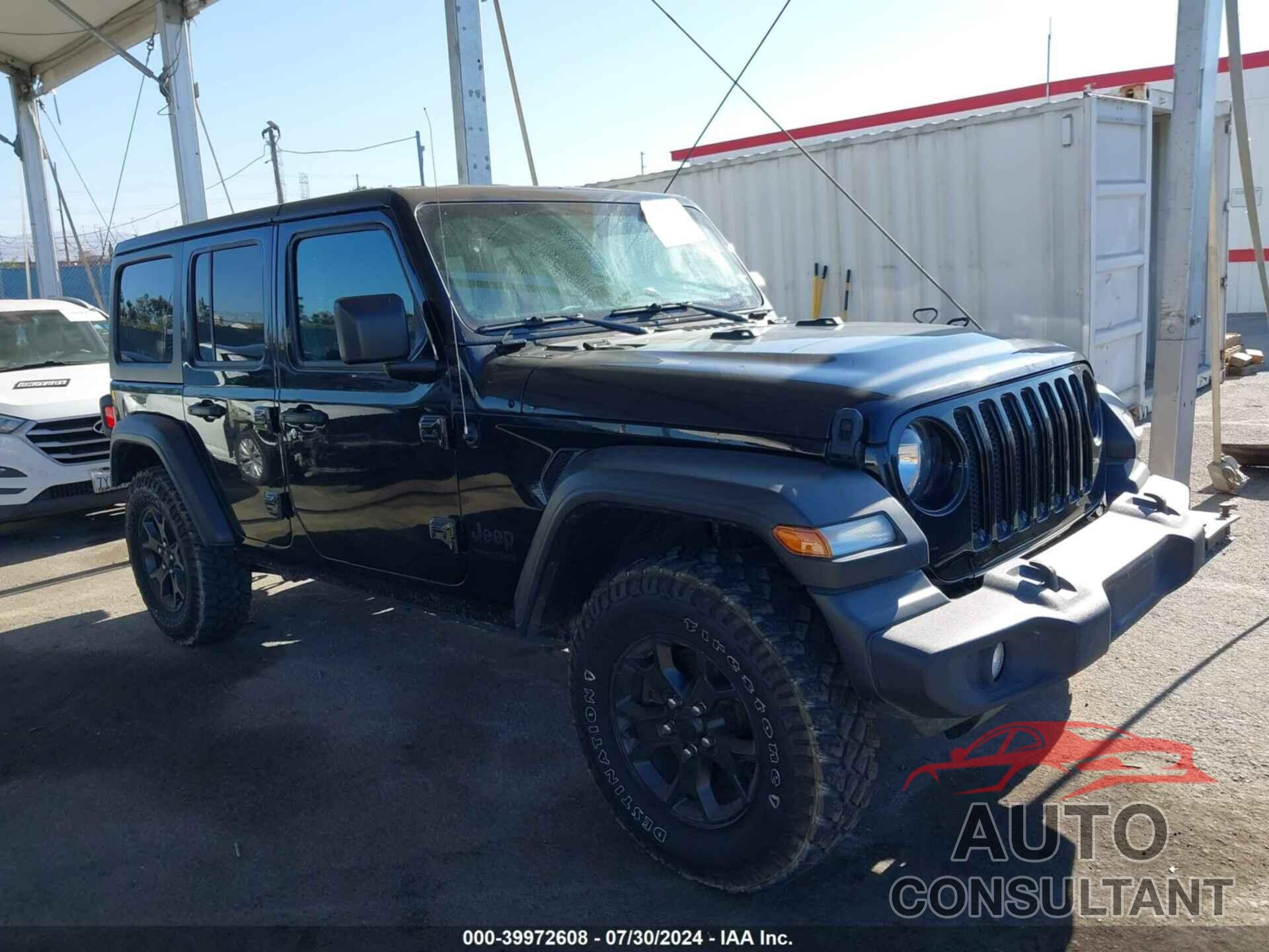 JEEP WRANGLER UNLIMITED 2019 - 1C4HJXDG7KW675909