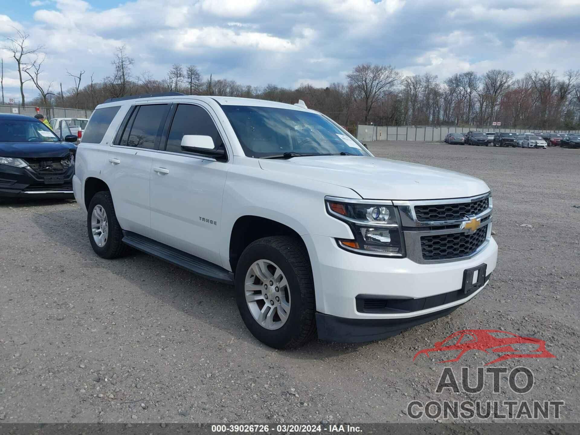 CHEVROLET TAHOE 2017 - 1GNSKBKC6HR184395