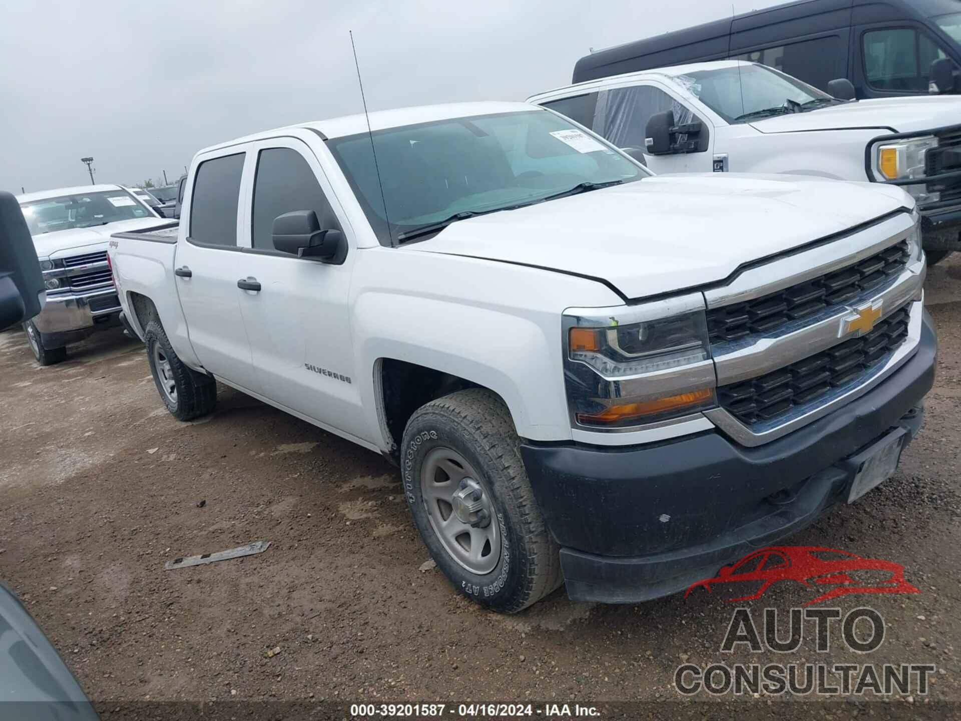 CHEVROLET SILVERADO 2018 - 3GCUKNECXJG400074