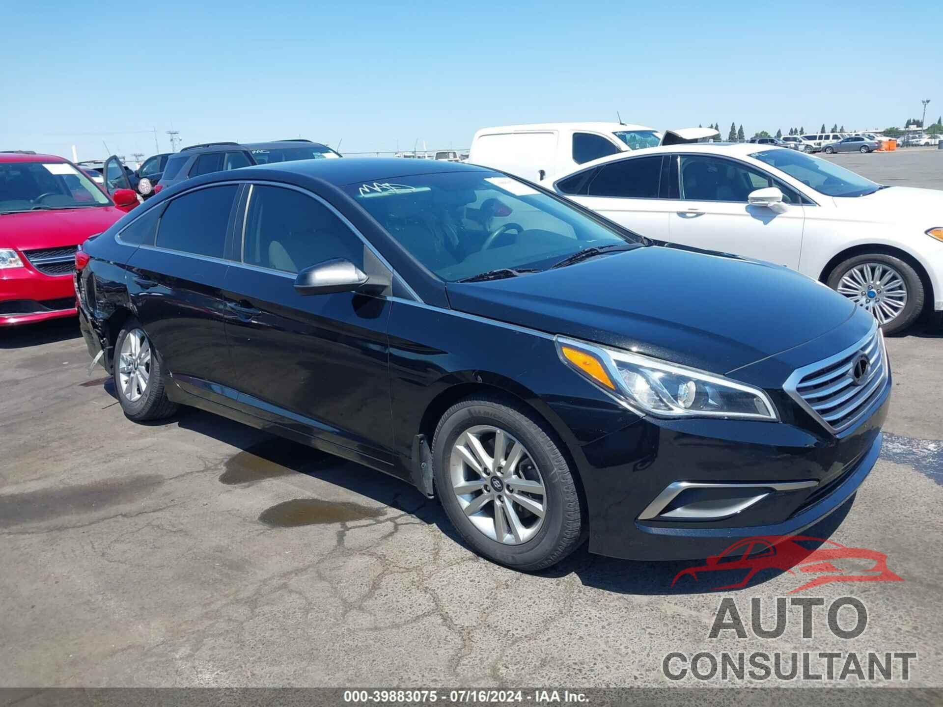 HYUNDAI SONATA 2017 - 5NPE24AFXHH474899