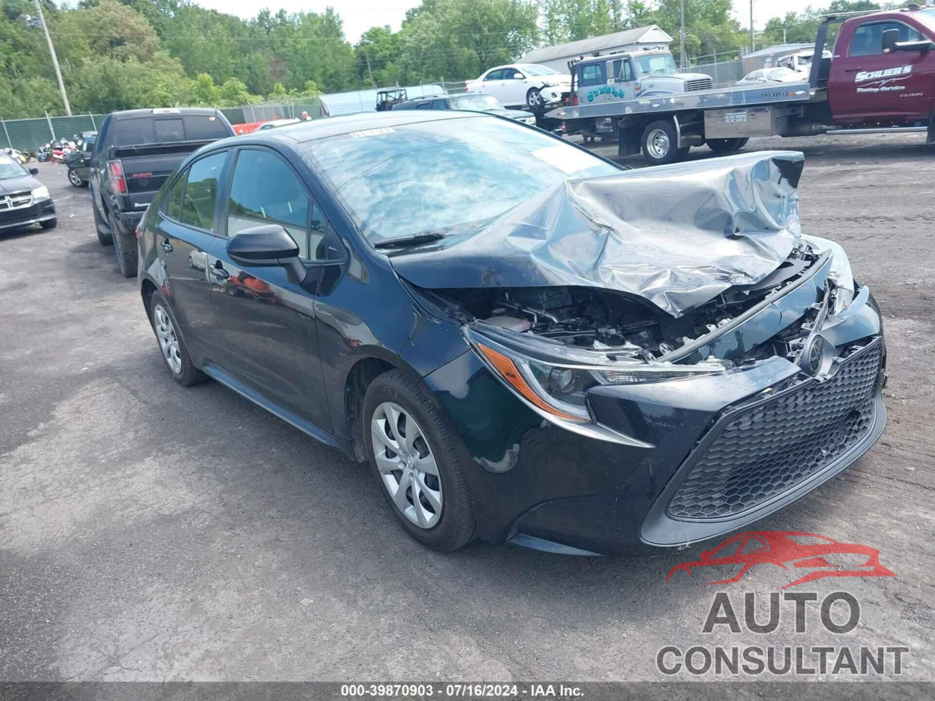 TOYOTA COROLLA 2020 - JTDEPRAE9LJ092336