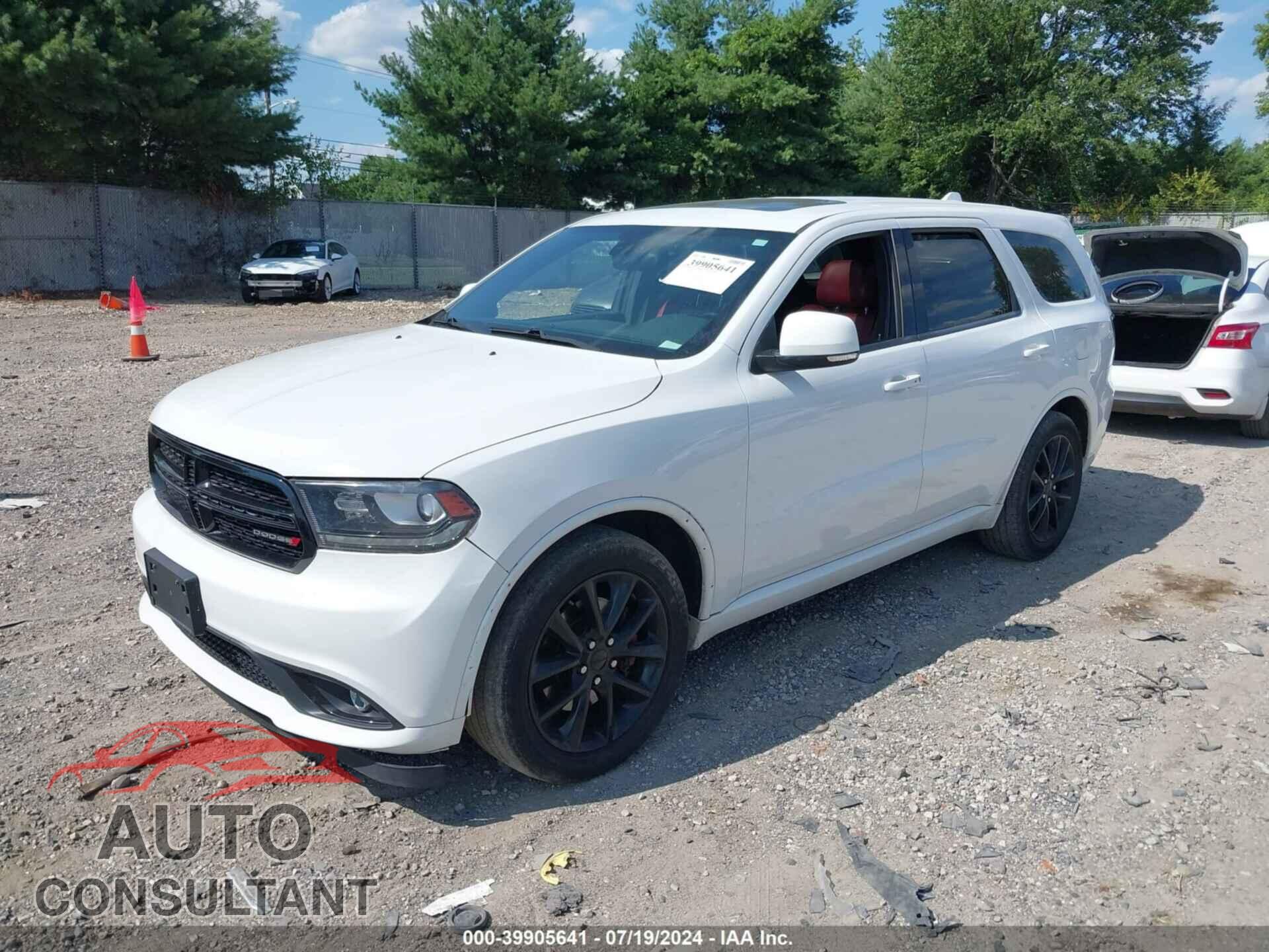DODGE DURANGO 2017 - 1C4SDJCT7HC860349