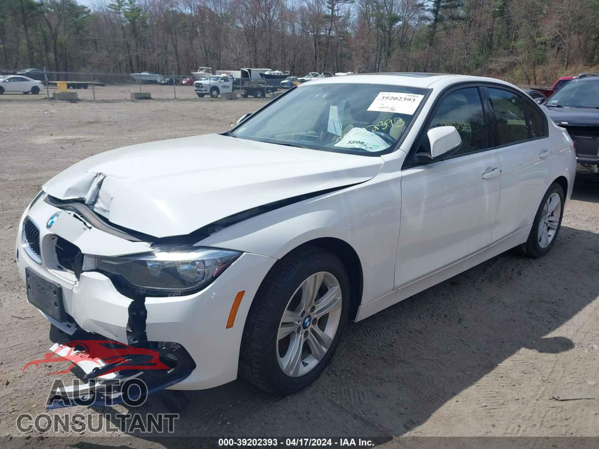 BMW 328I 2016 - WBA8E3G52GNU05665