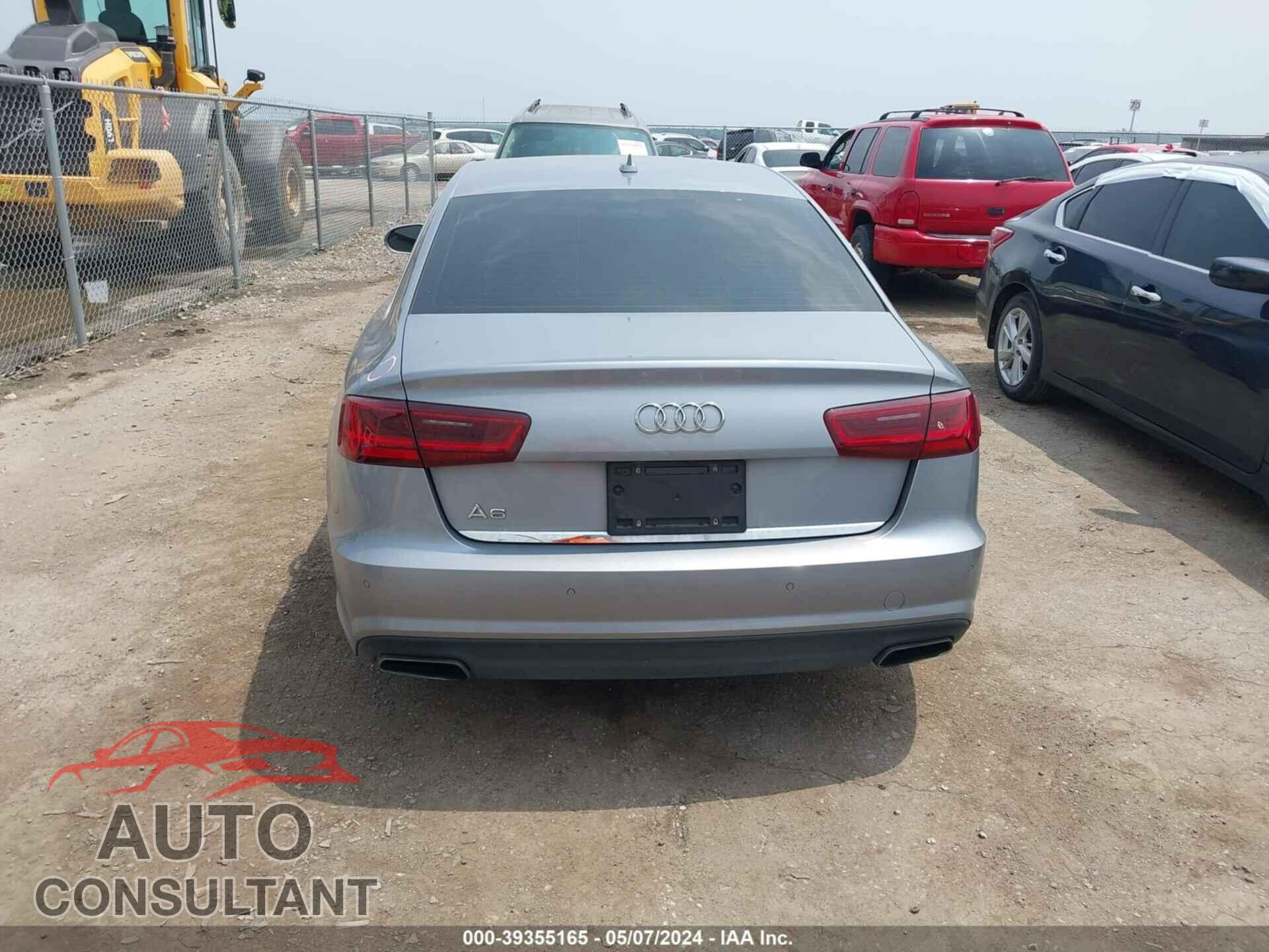 AUDI A6 2017 - WAUC8AFC3HN057091
