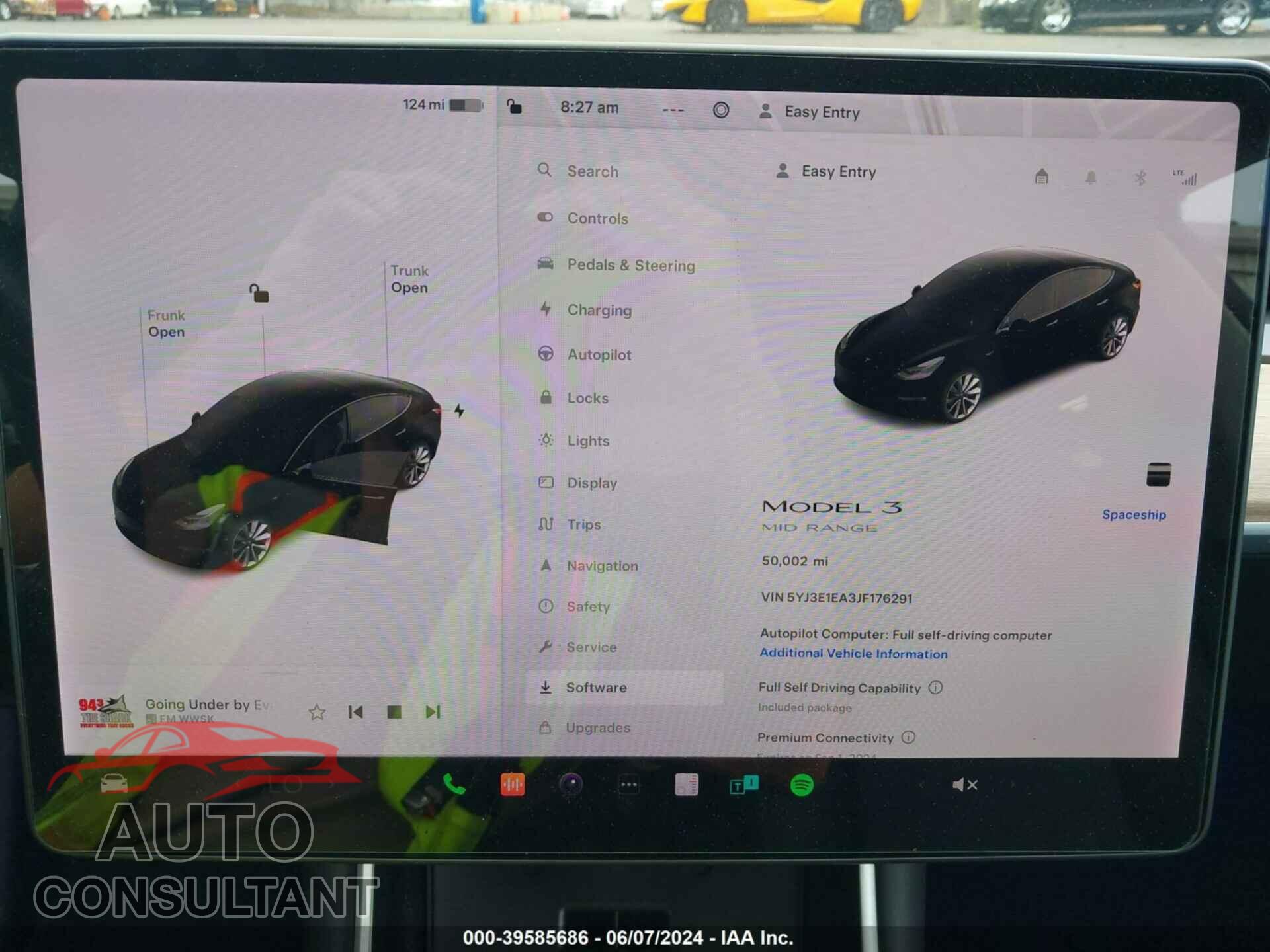 TESLA MODEL 3 2018 - 5YJ3E1EA3JF176291