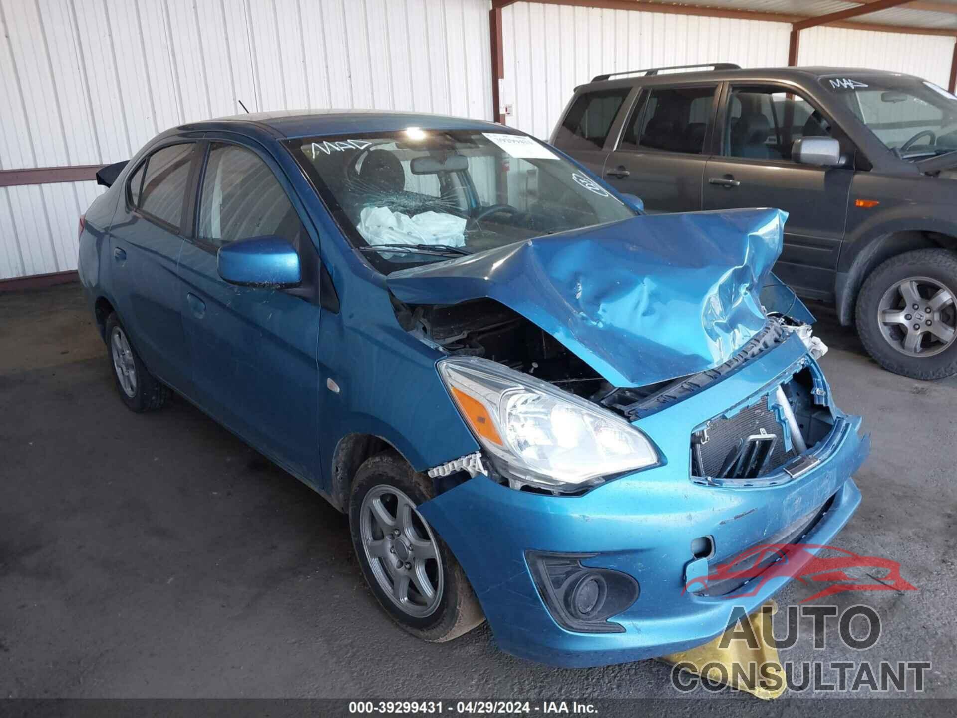 MITSUBISHI MIRAGE 2018 - ML32F3FJ1JHF01917