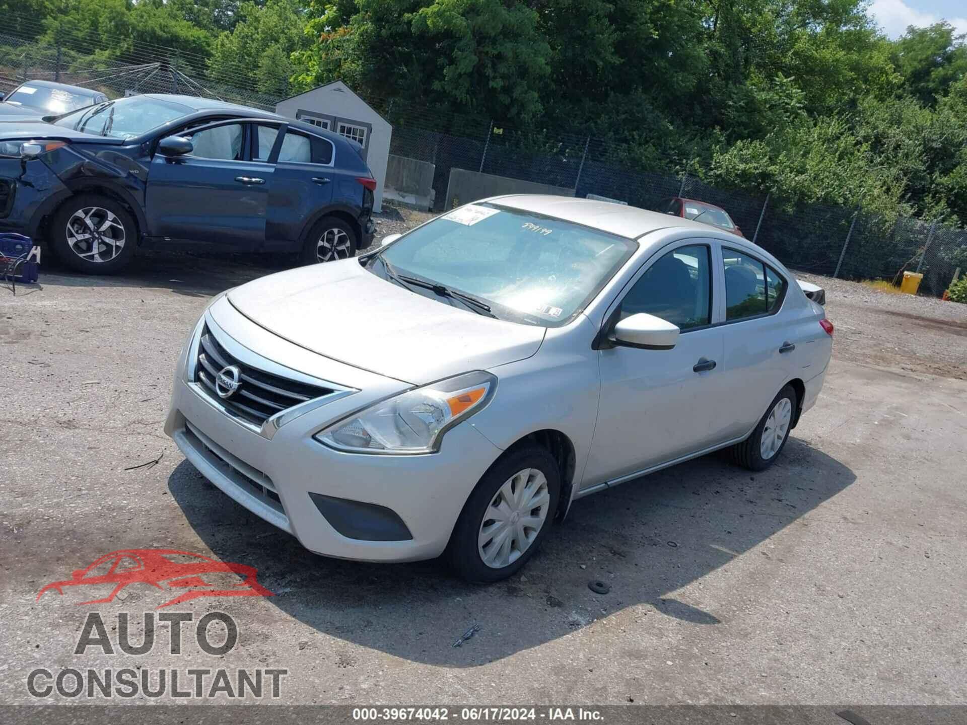 NISSAN VERSA 2016 - 3N1CN7AP3GL849199