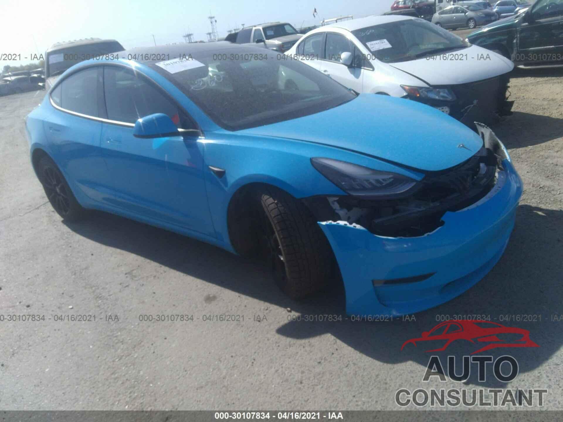 TESLA MODEL 3 2020 - 5YJ3E1EC3LF719465