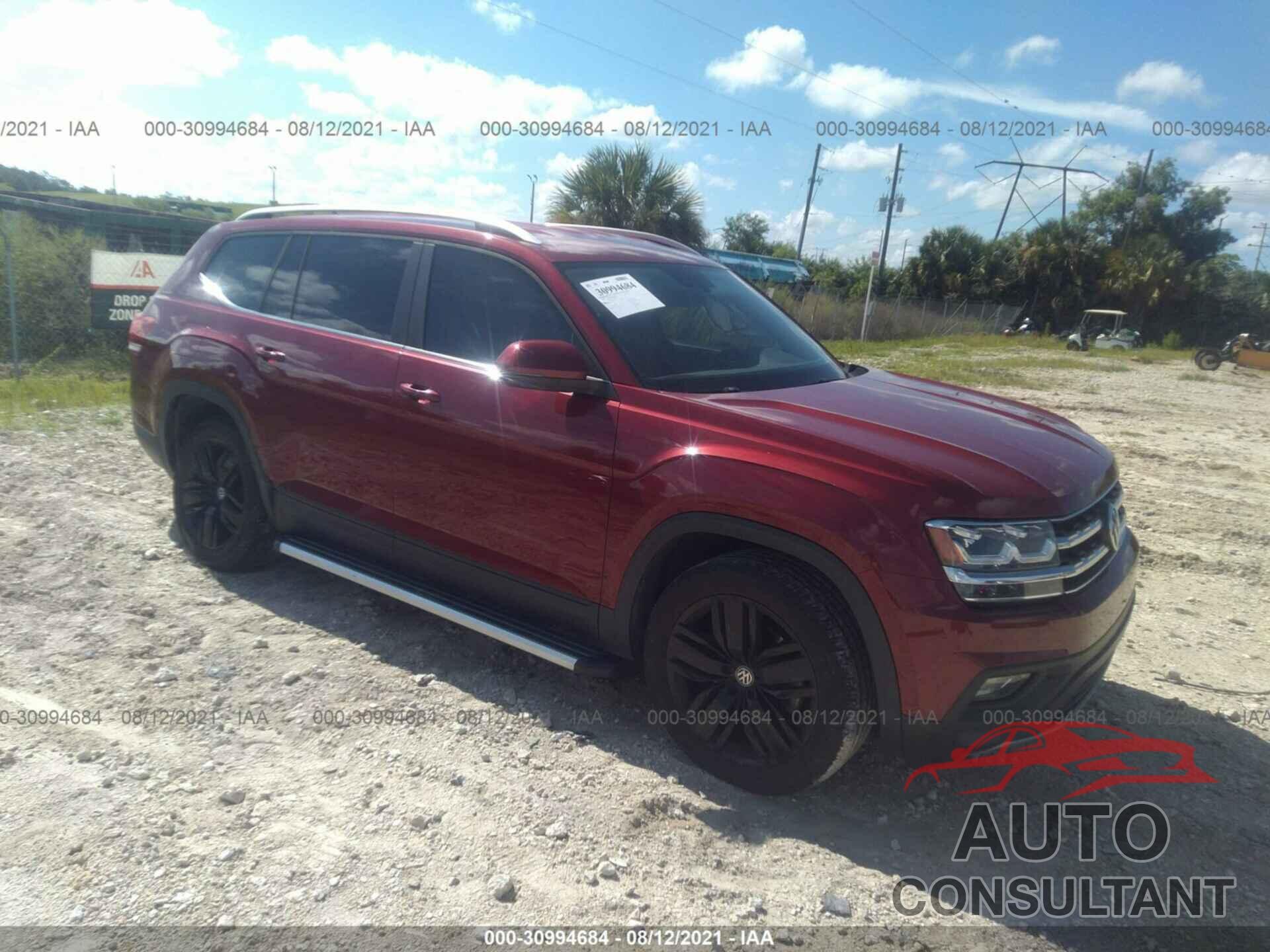 VOLKSWAGEN ATLAS 2018 - 1V2CR2CA5JC523645