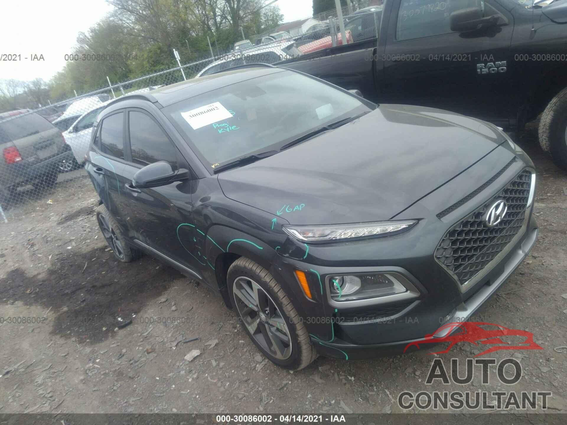 HYUNDAI KONA 2021 - KM8K53A58MU608901