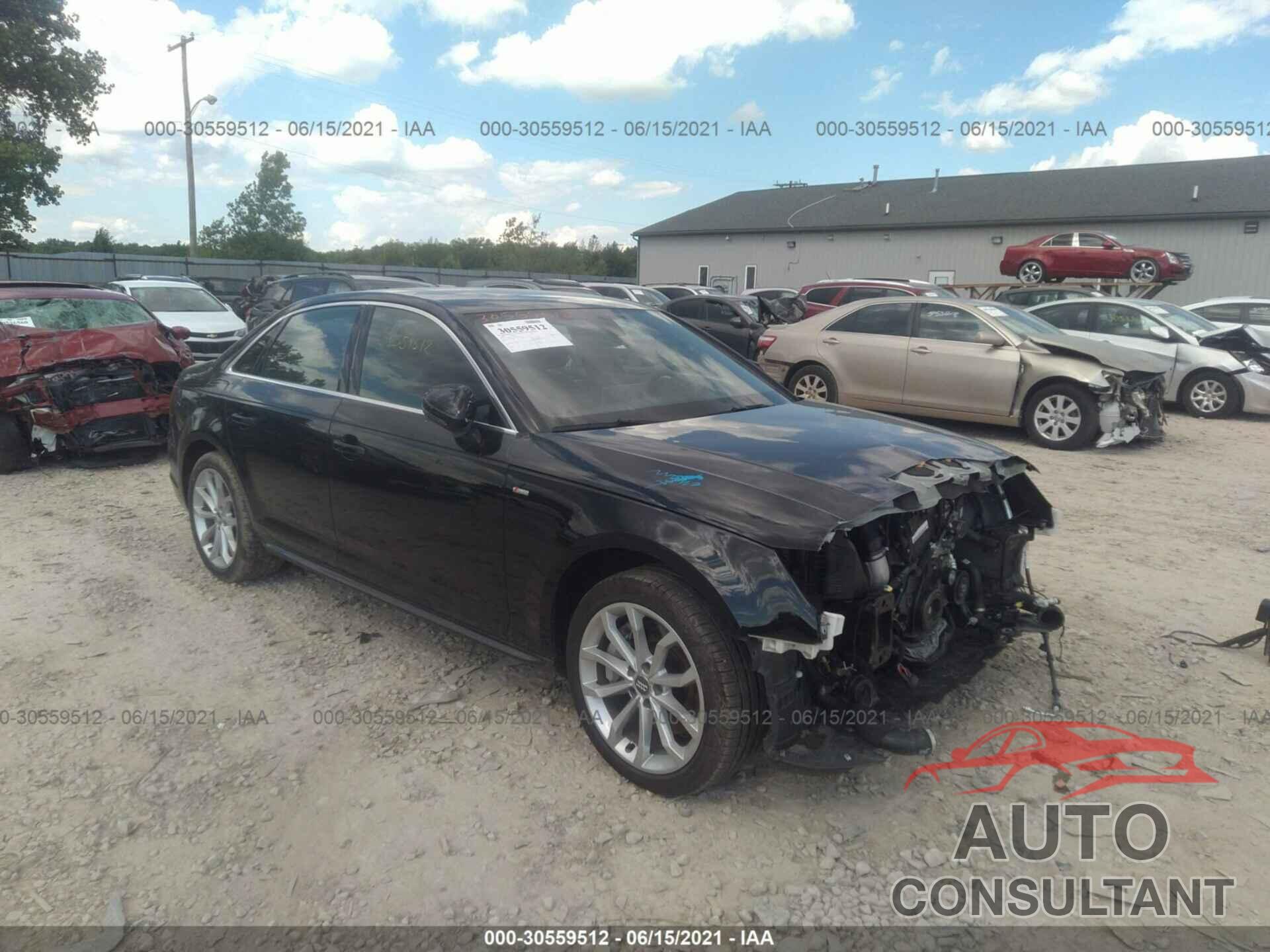 AUDI A4 2019 - WAUENAF47KA120346