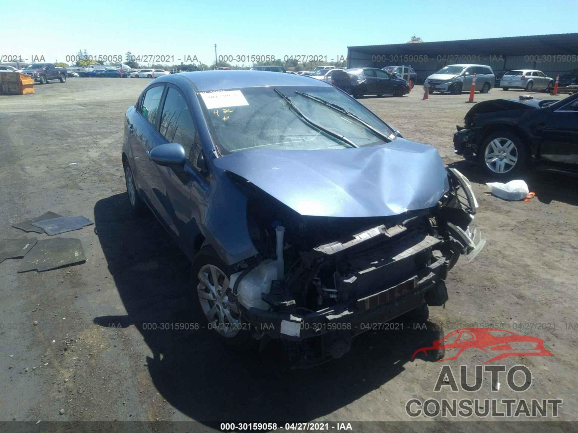 KIA RIO 2016 - KNADM4A34G6692449