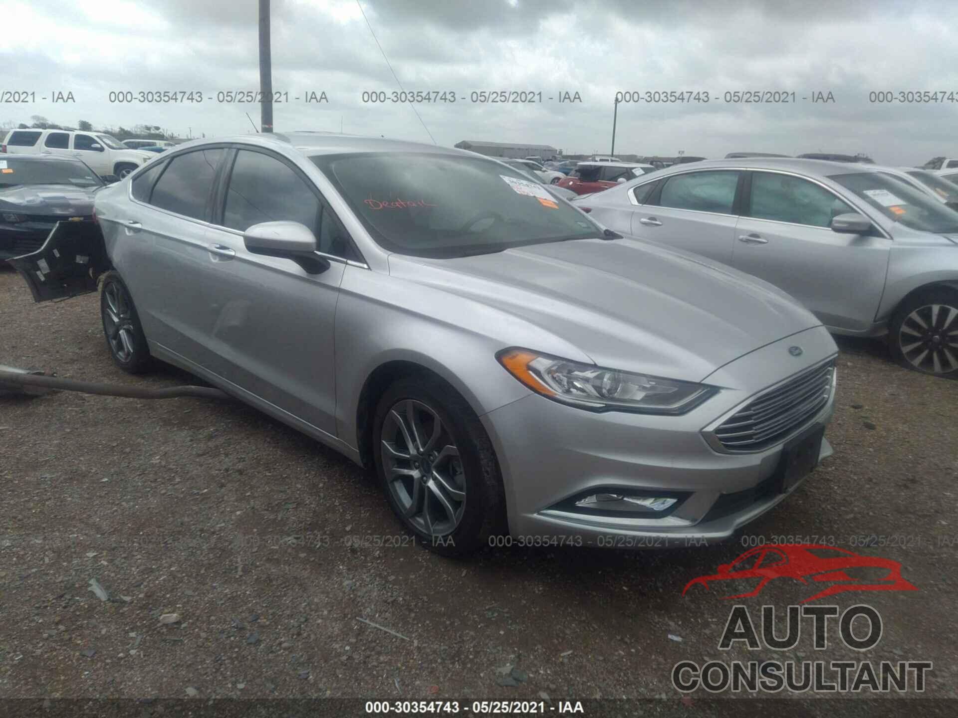 FORD FUSION 2017 - 3FA6P0G74HR274196