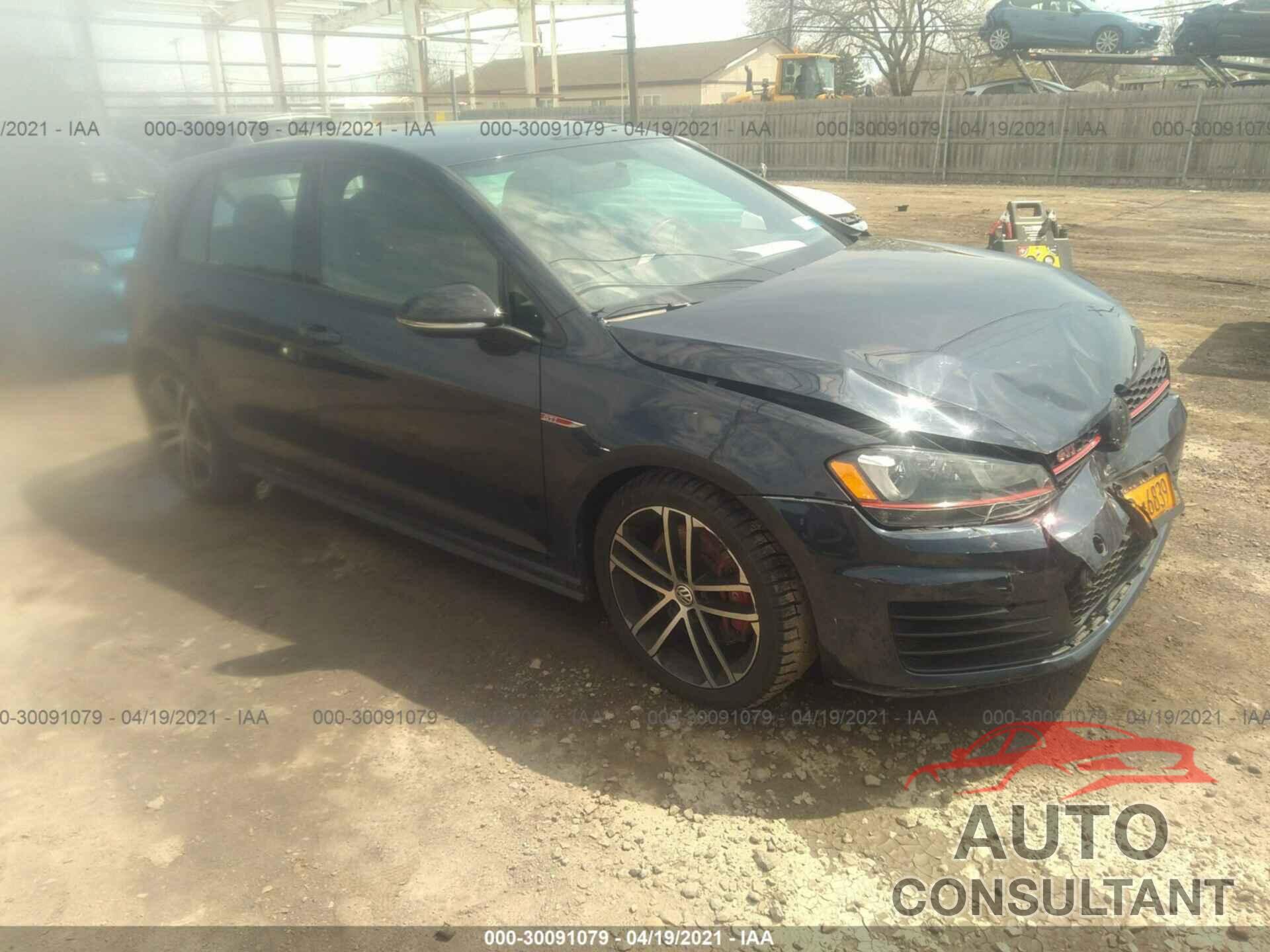 VOLKSWAGEN GOLF GTI 2017 - 3VW547AU9HM053760