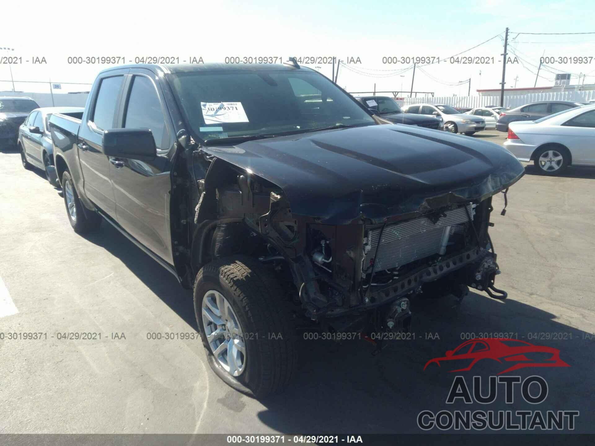 CHEVROLET SILVERADO 1500 2020 - 3GCPWDED0LG400978