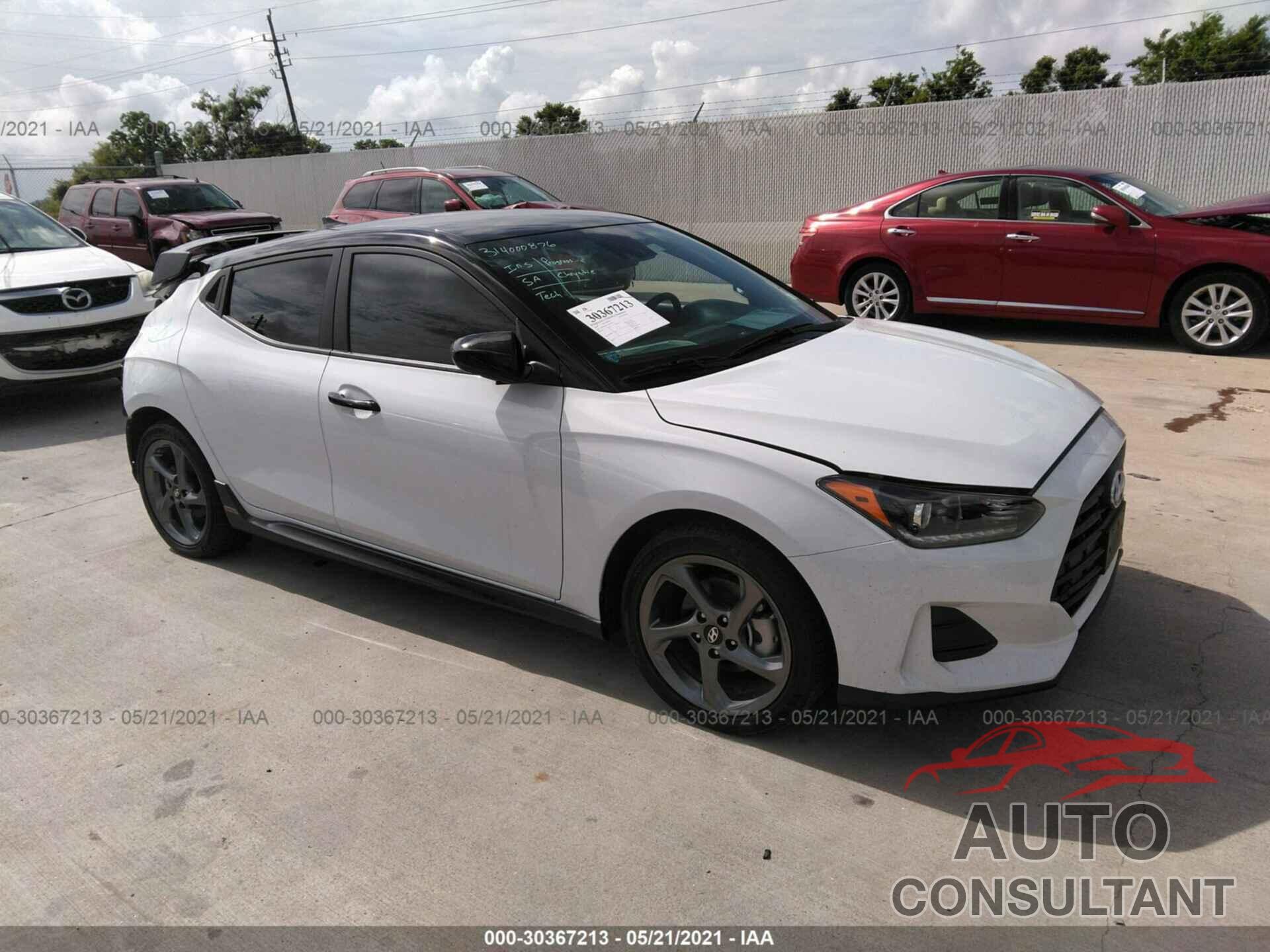 HYUNDAI VELOSTER 2020 - KMHTG6AF7LU020723