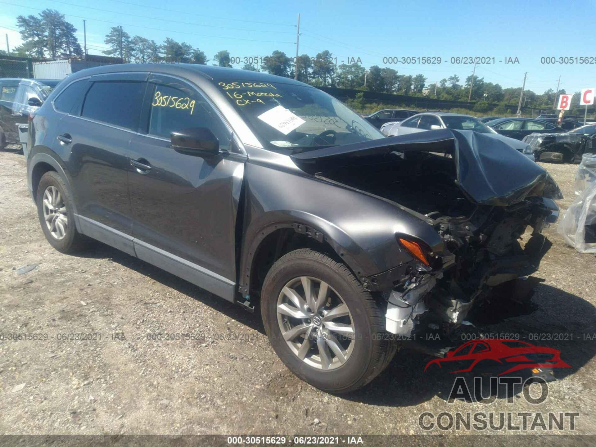 MAZDA CX-9 2016 - JM3TCBCY7G0122275