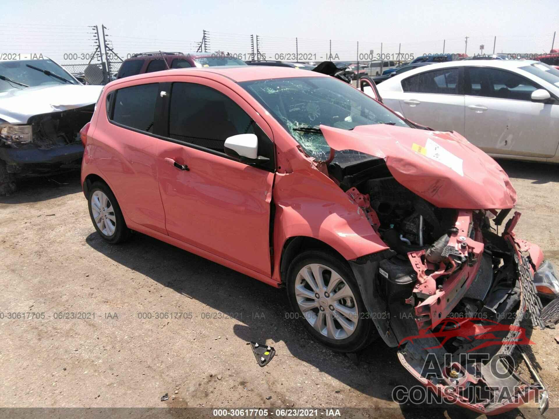 CHEVROLET SPARK 2018 - KL8CD6SA5JC458703