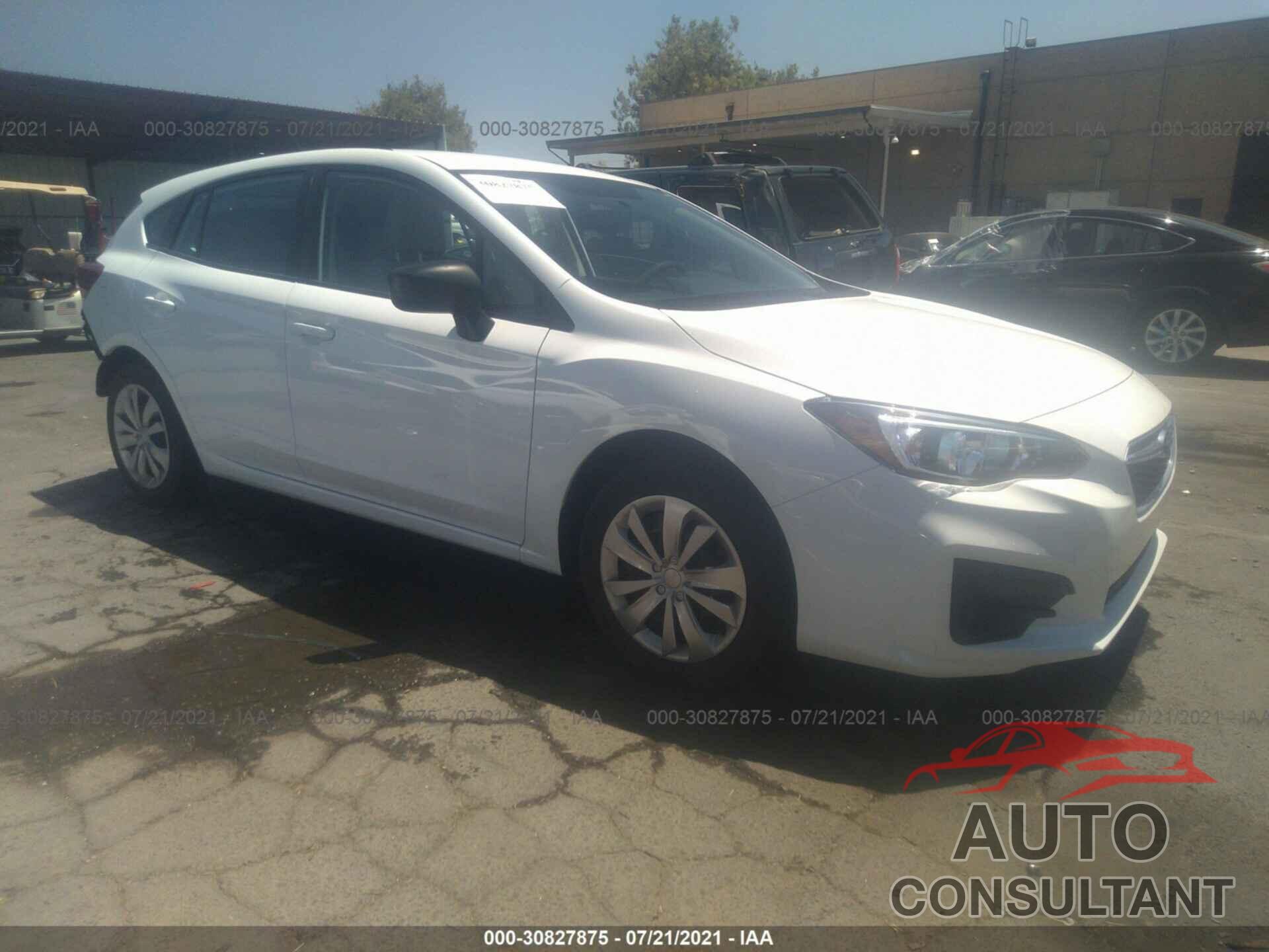 SUBARU IMPREZA 2019 - 4S3GTAA63K3737936