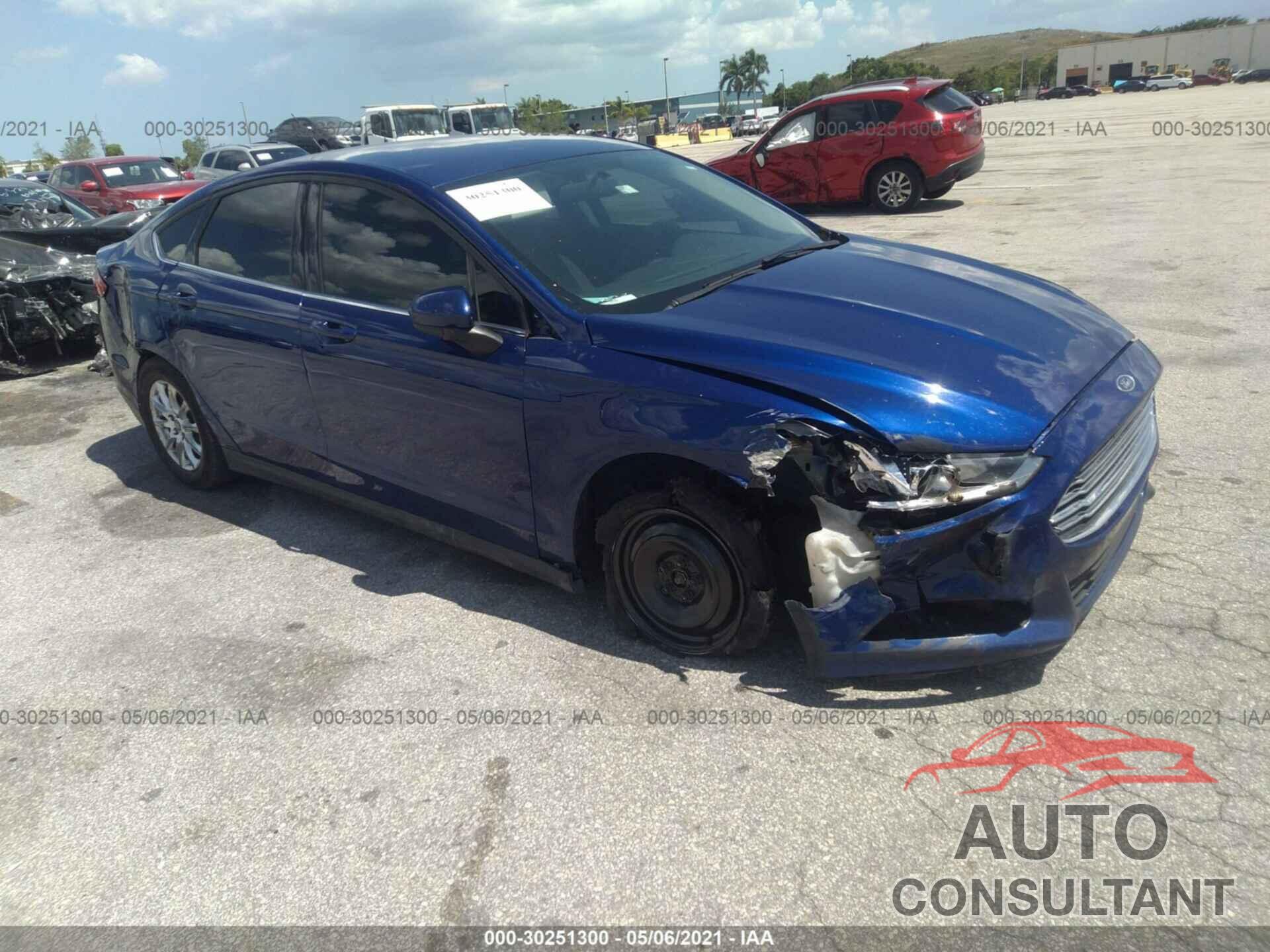 FORD FUSION 2016 - 3FA6P0G75GR159427