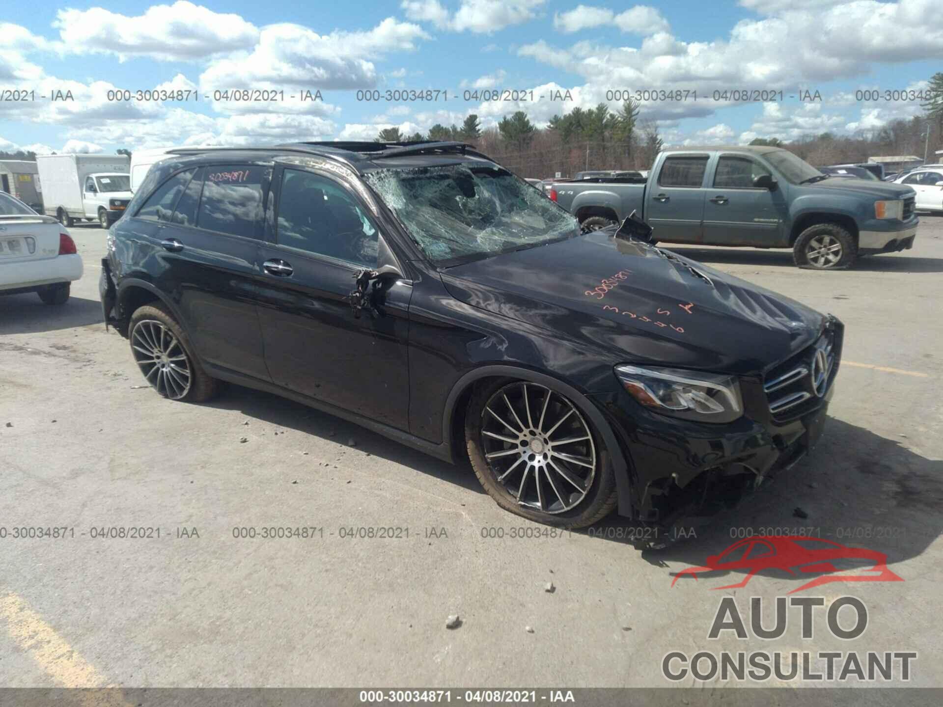 MERCEDES-BENZ GLC 2017 - WDC0G4KB5HF146964