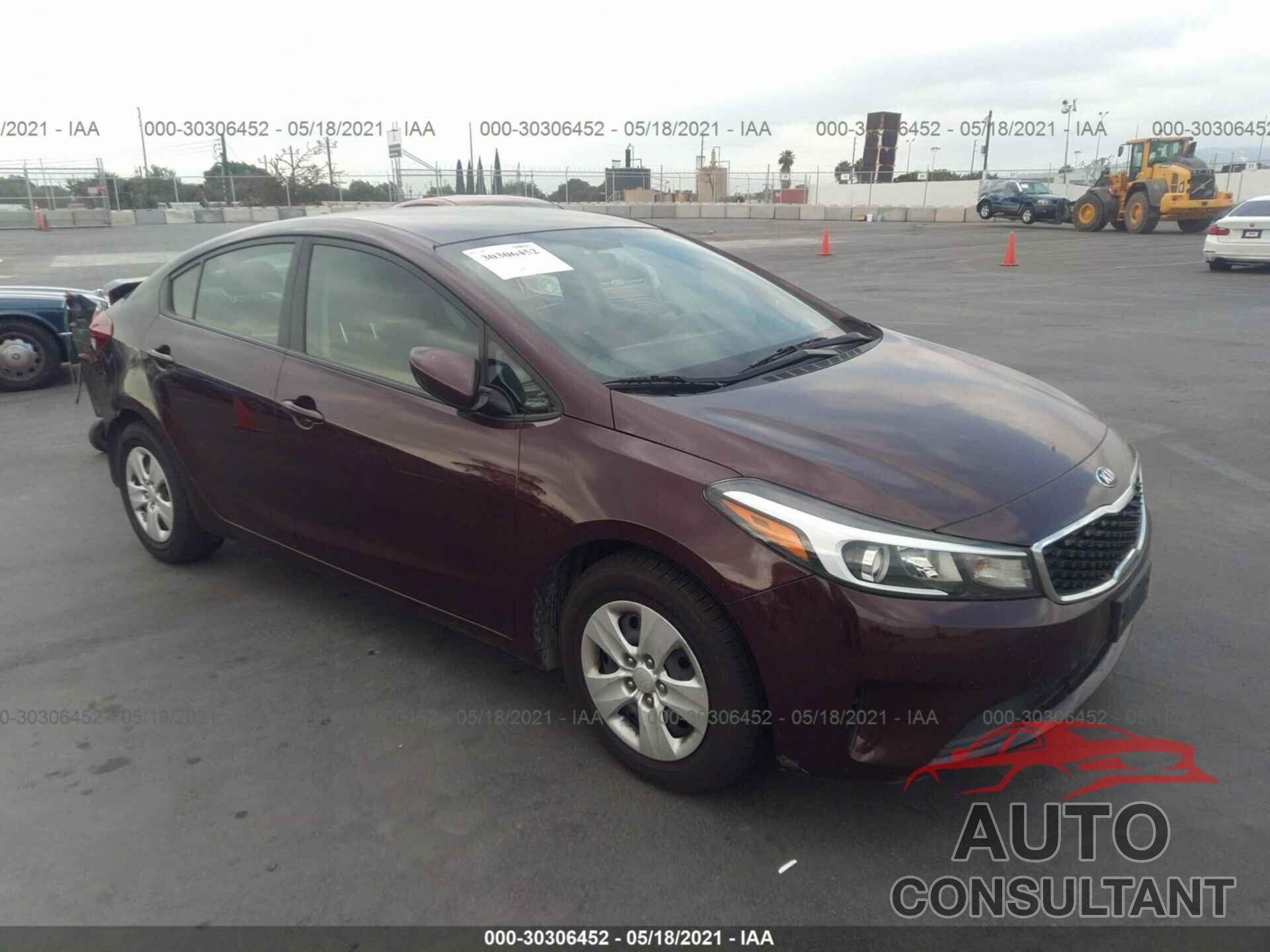 KIA FORTE 2017 - 3KPFK4A74HE100466