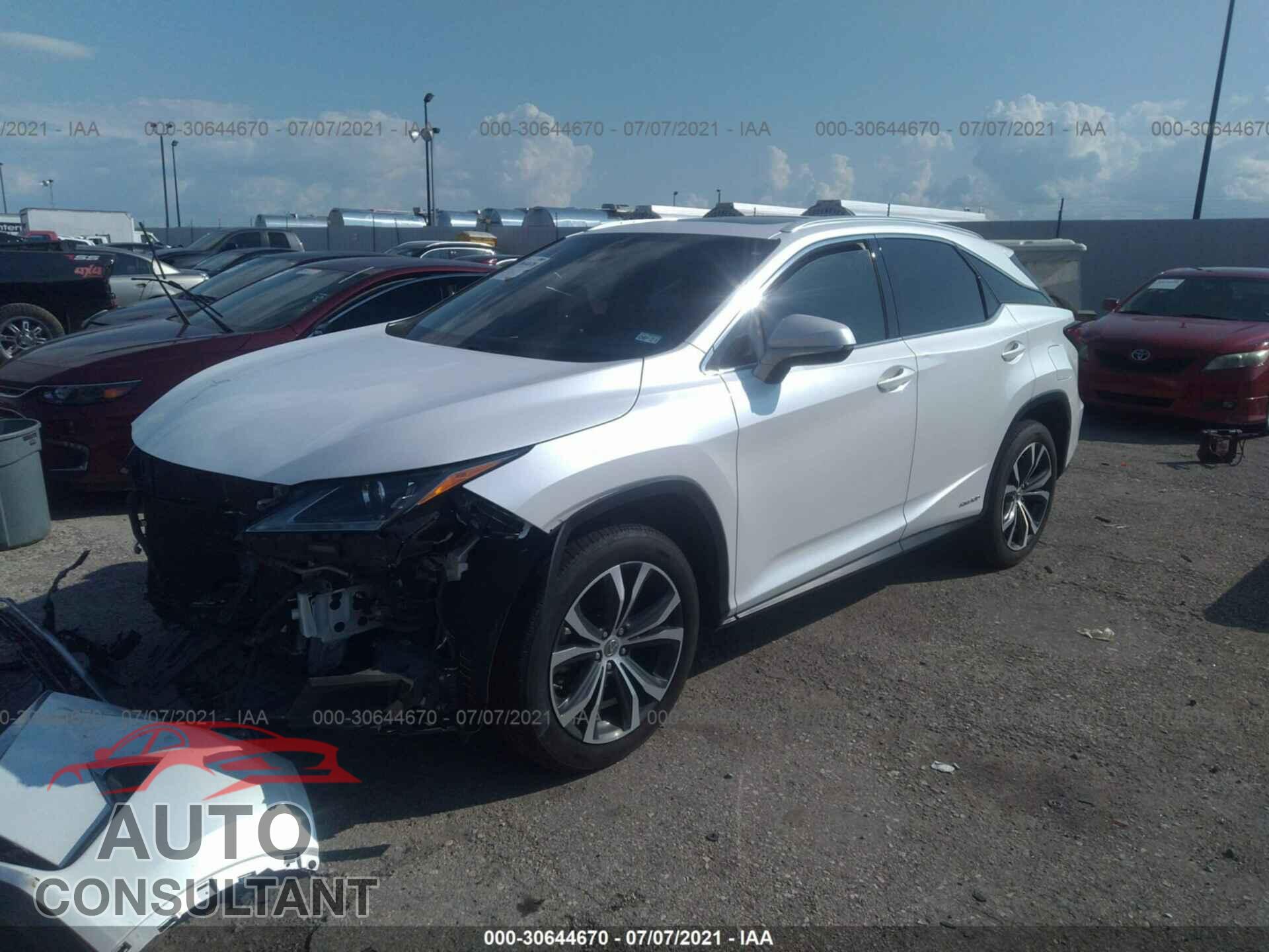 LEXUS RX 2017 - 2T2BGMCA6HC014112