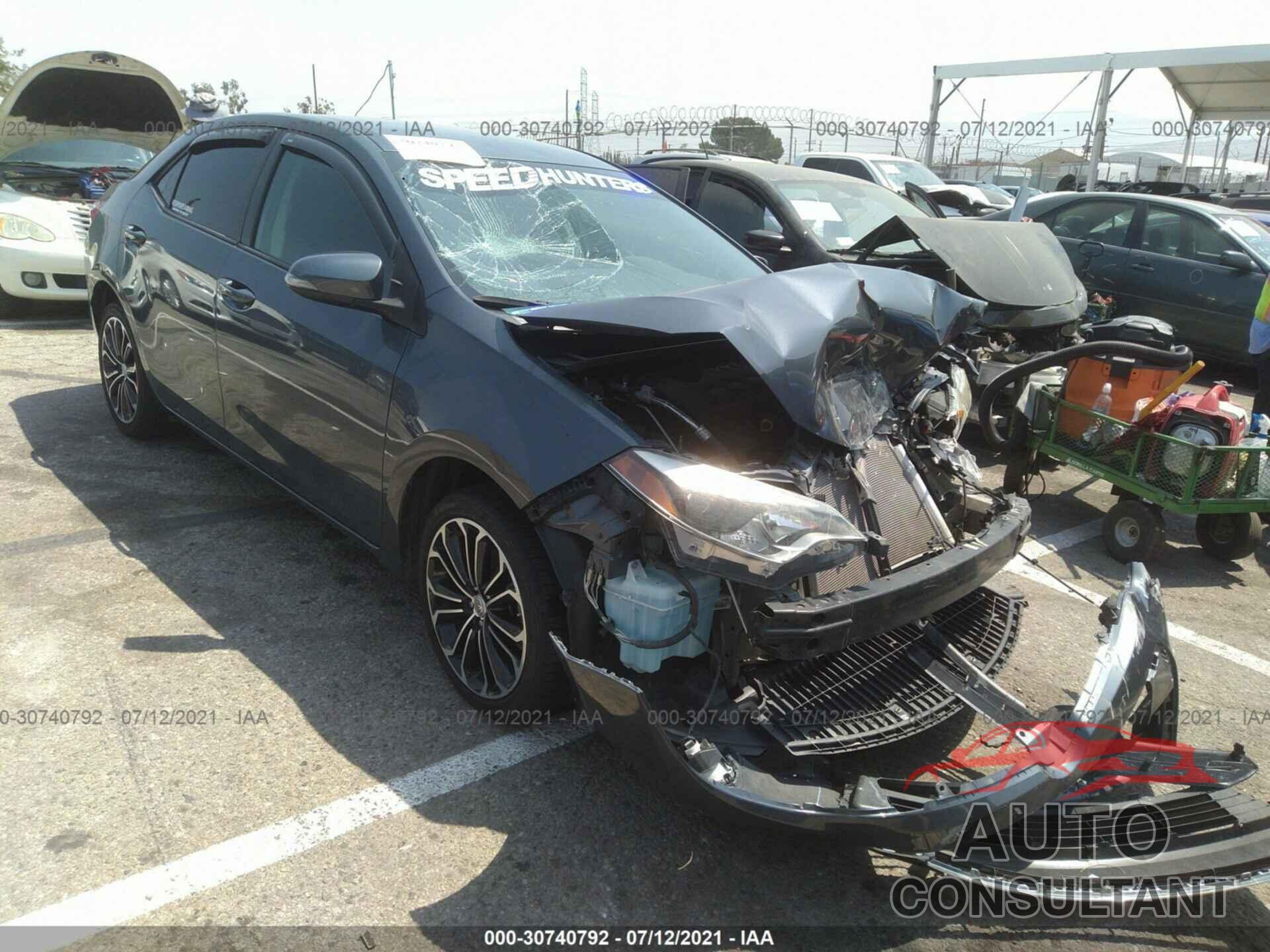 TOYOTA COROLLA 2015 - JTDEPMAE9MJ172840