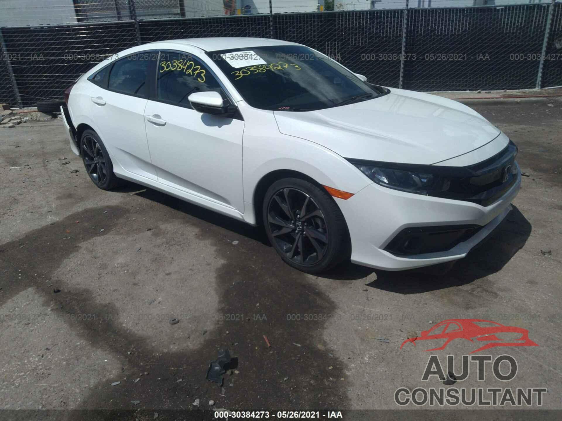 HONDA CIVIC SEDAN 2020 - 2HGFC2F83LH523170