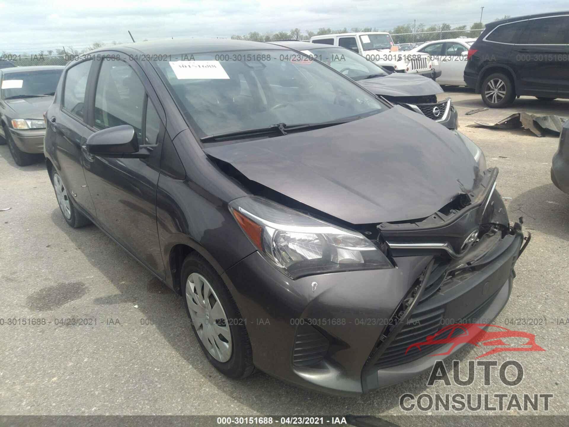 TOYOTA YARIS 2017 - VNKKTUD39HA072792