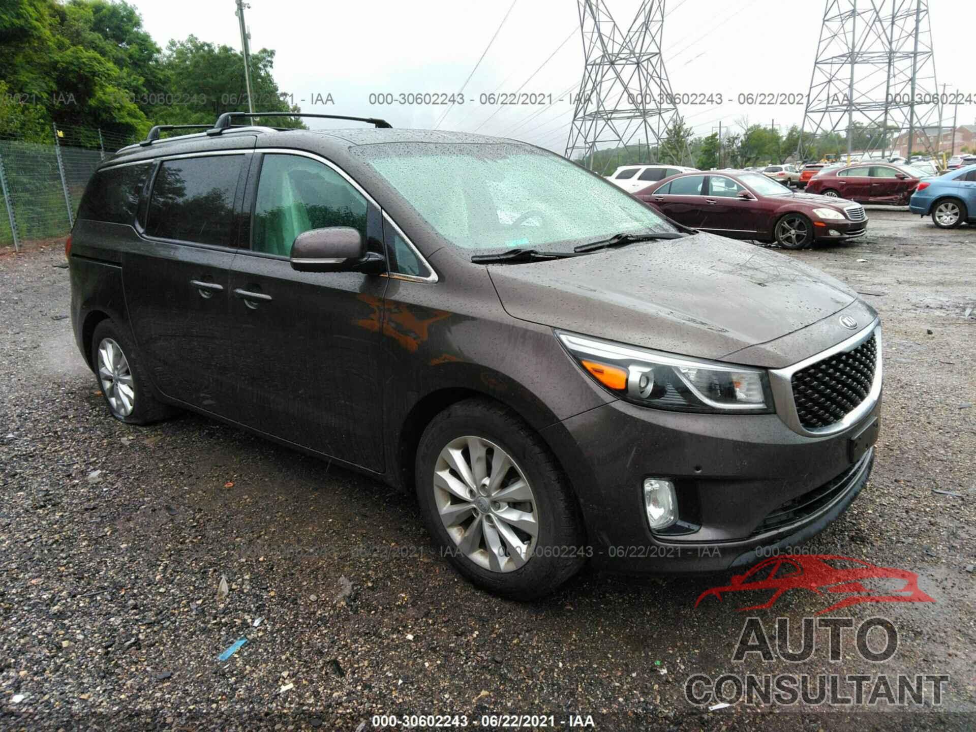 KIA SEDONA 2017 - KNDMC5C11H6264105