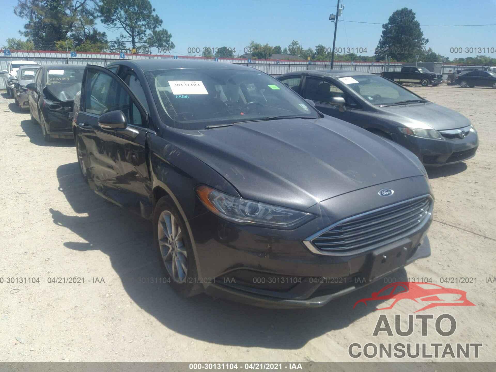 FORD FUSION 2017 - 3FA6P0H75HR370384