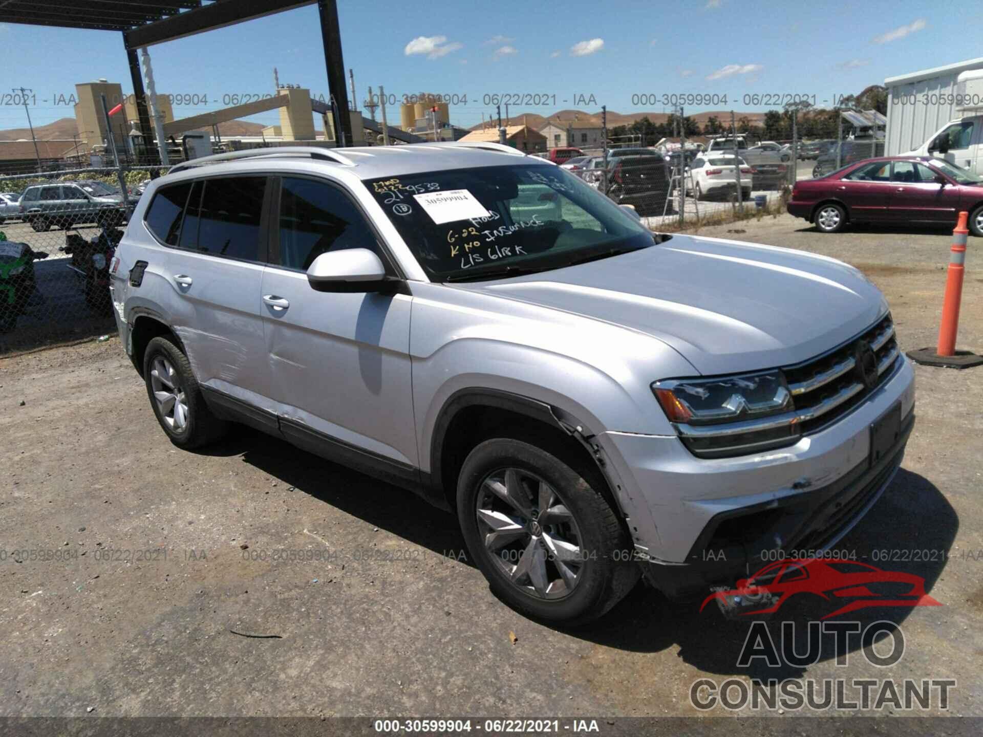 VOLKSWAGEN ATLAS 2018 - 1V2LR2CA3JC543246