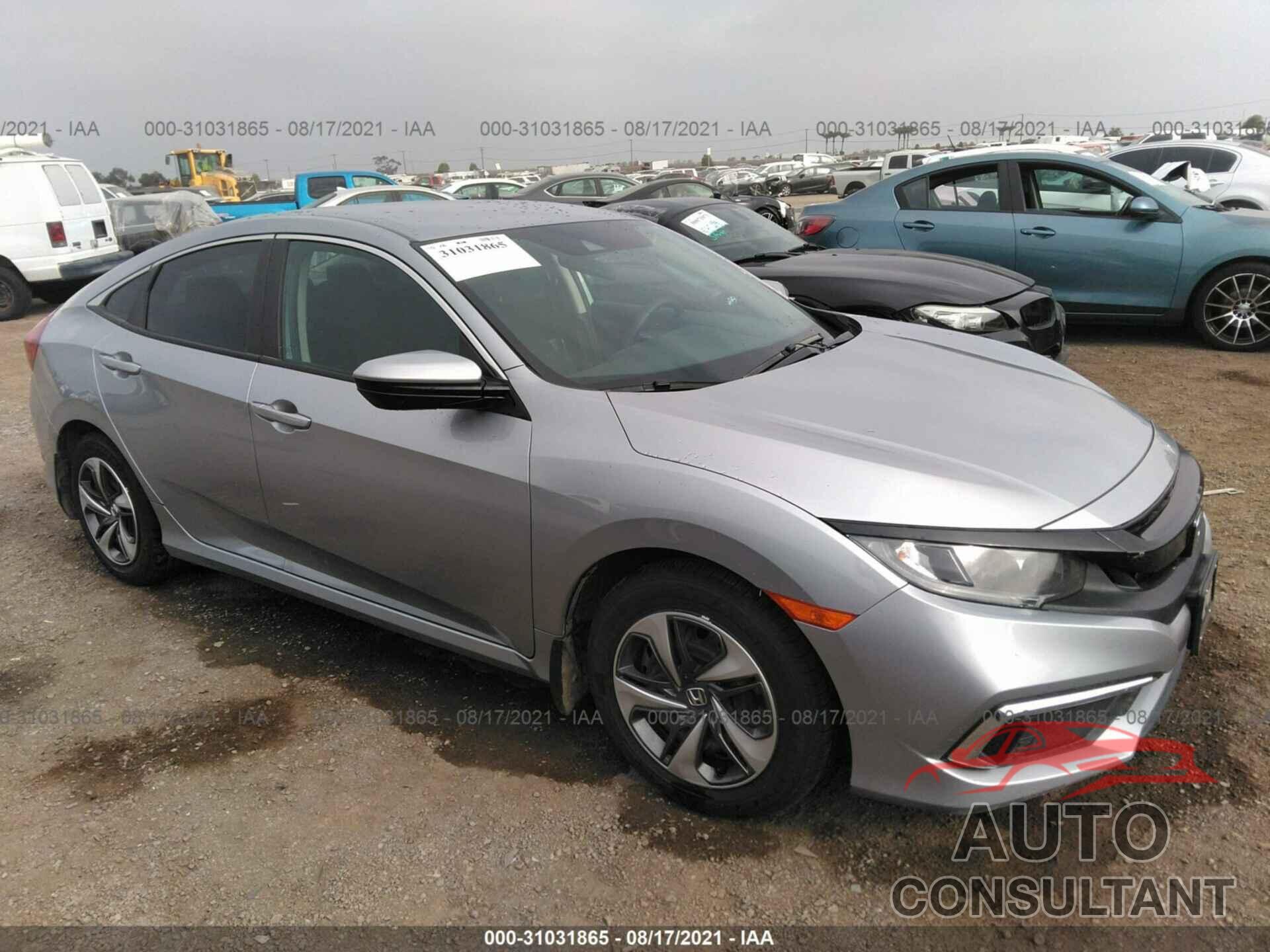 HONDA CIVIC SEDAN 2019 - 19XFC2F65KE210774