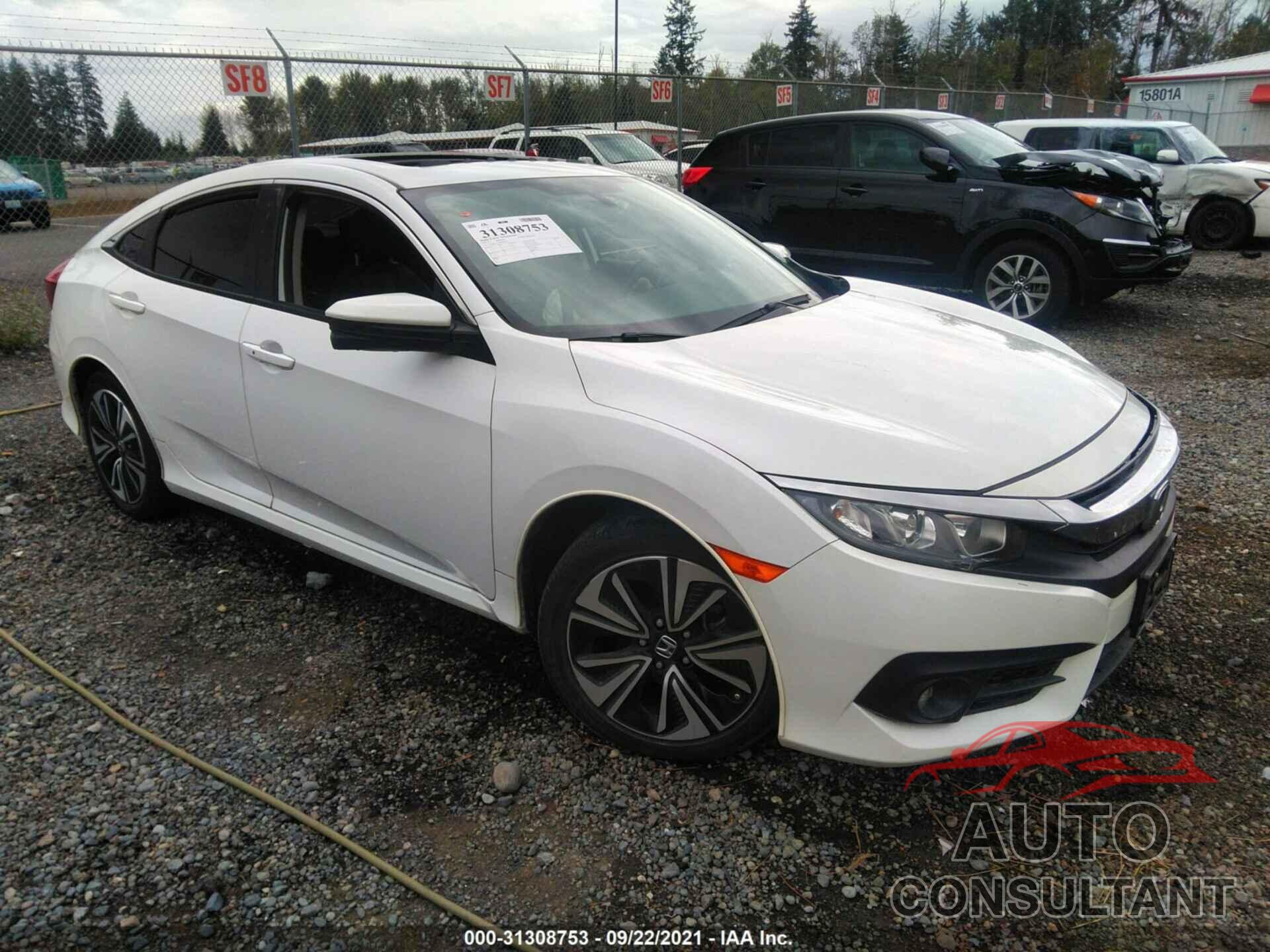 HONDA CIVIC SEDAN 2017 - 2HGFC1F39HH654755