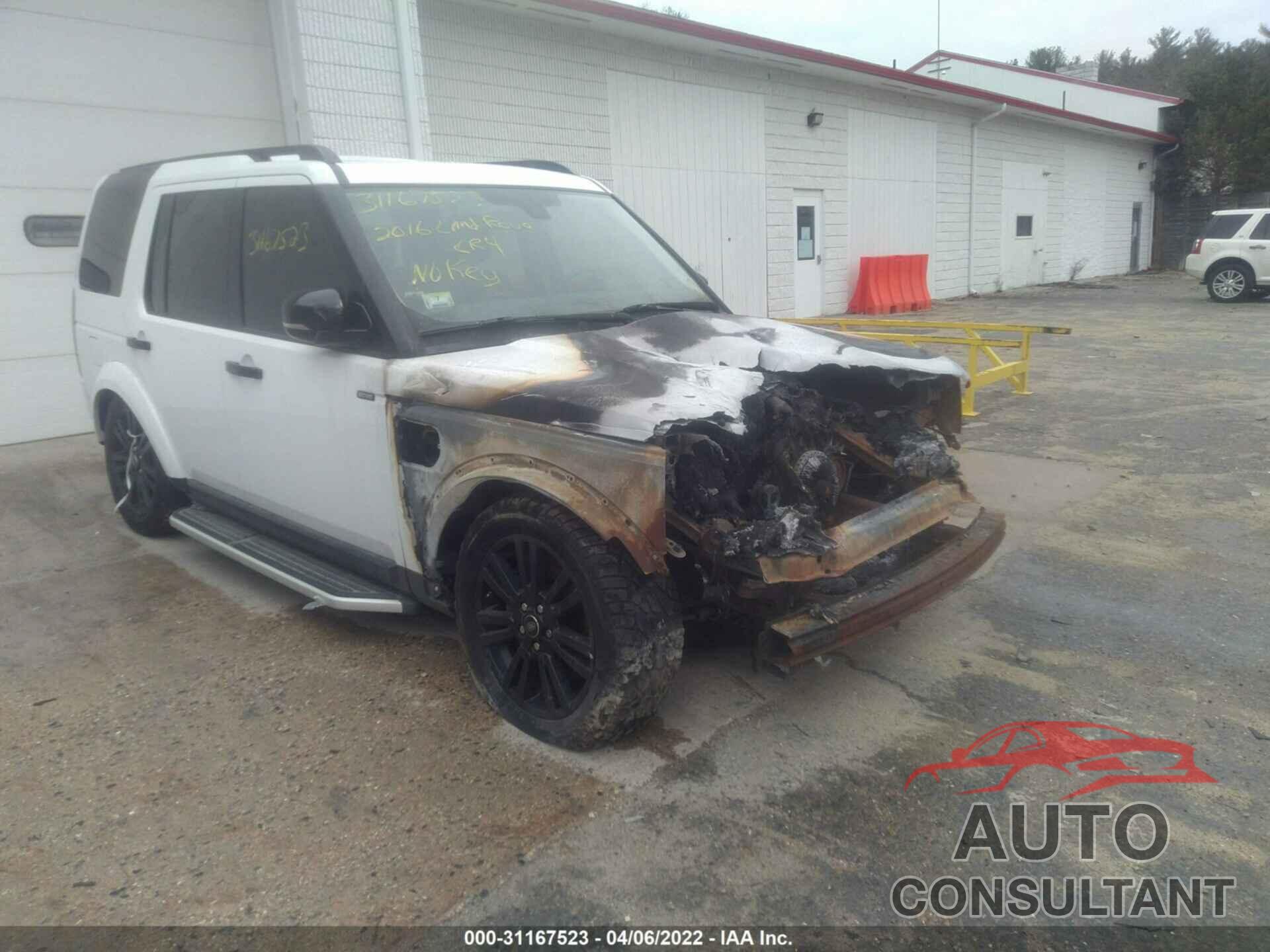 LAND ROVER LR4 2016 - SALAG2V60GA795198