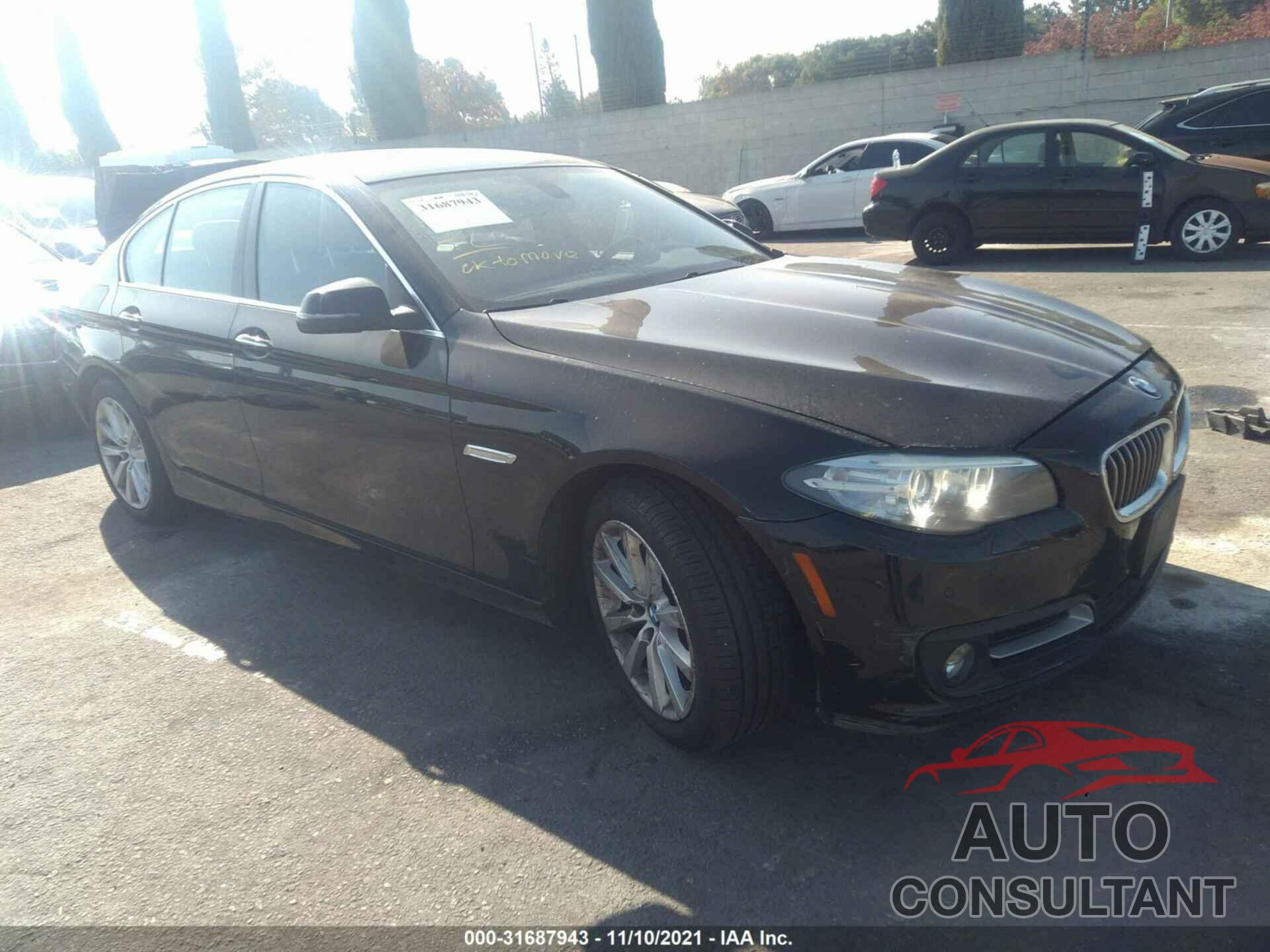 BMW 5 SERIES 2016 - WBA5B1C54GG132285