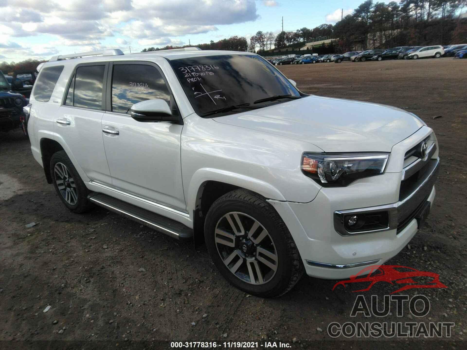 TOYOTA 4RUNNER 2021 - JTEKU5JR4M5857790