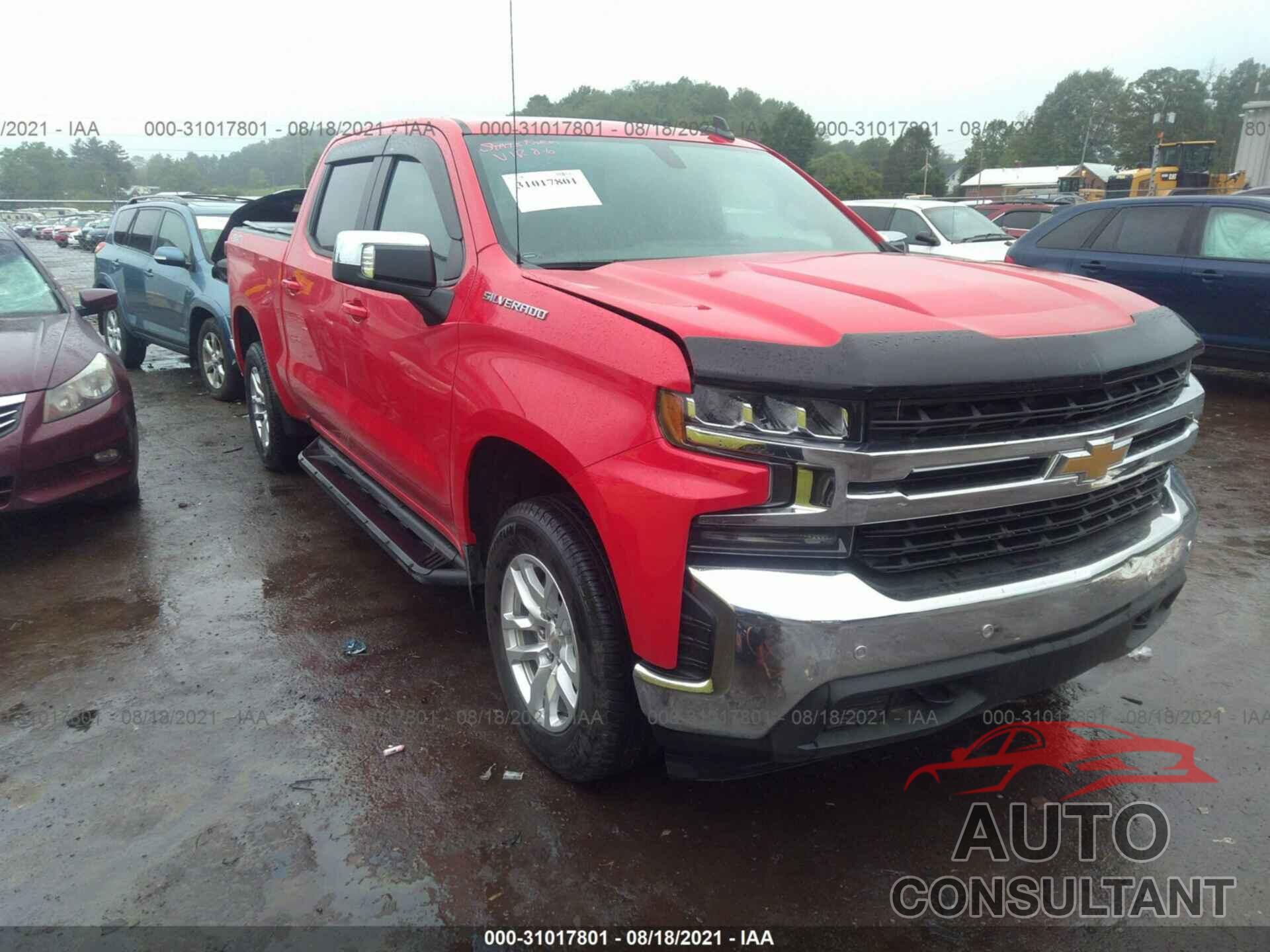 CHEVROLET SILVERADO 1500 2019 - 3GCUYDED4KG130472